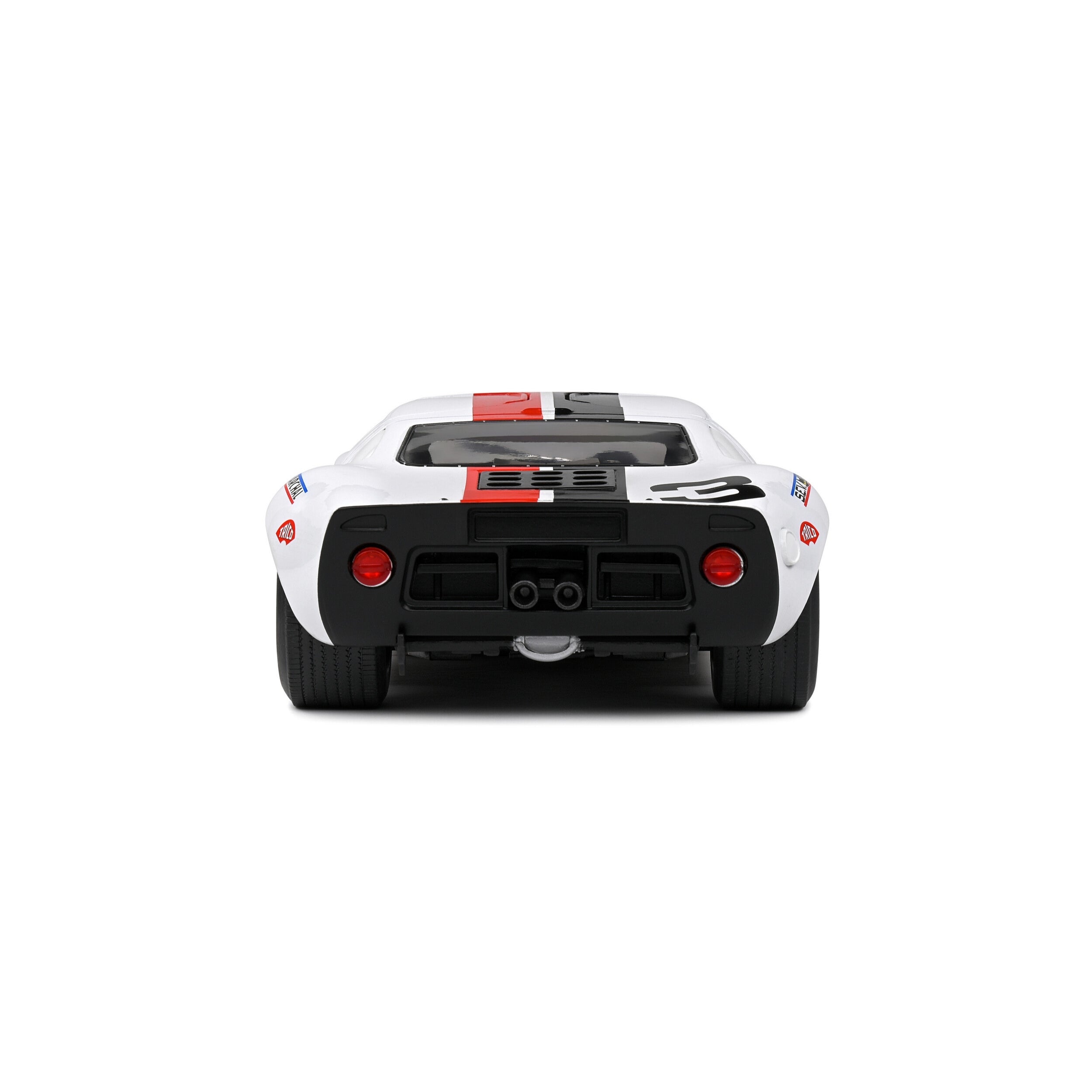 Solido Ford GT40 MK.1 Eric Dean Design White - 2015 1:18 Diecast Car Back