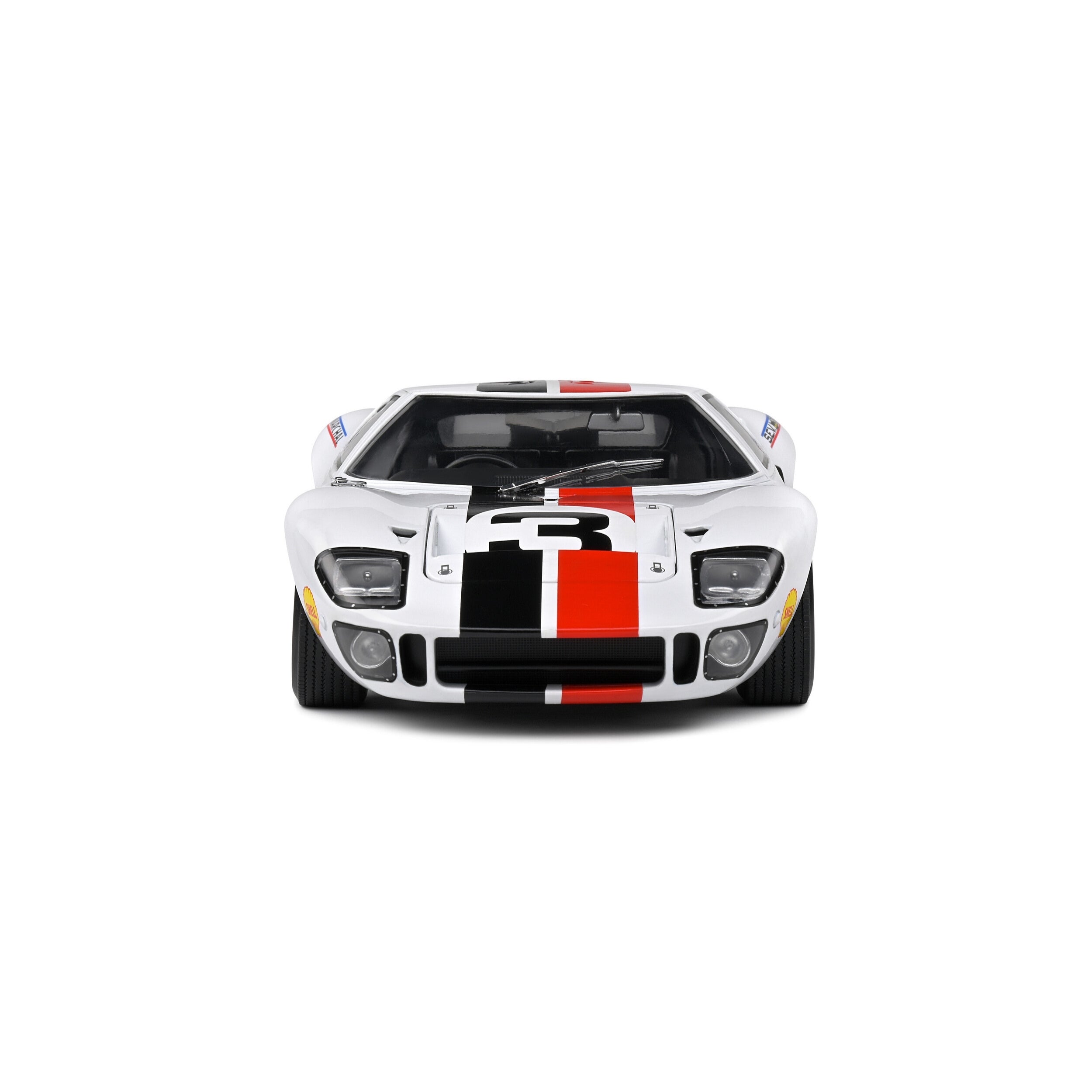 Solido Ford GT40 MK.1 Eric Dean Design White - 2015 1:18 Diecast Car Front