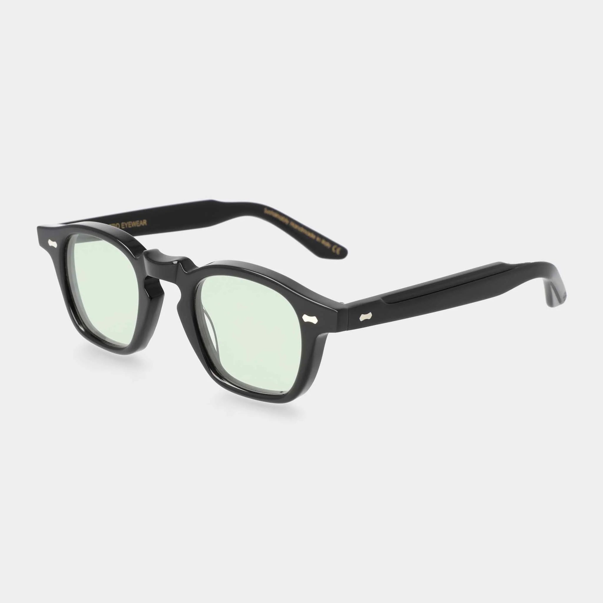 TBD Eyewear Cord Eco Black Grey Lens Sunglasses Angle