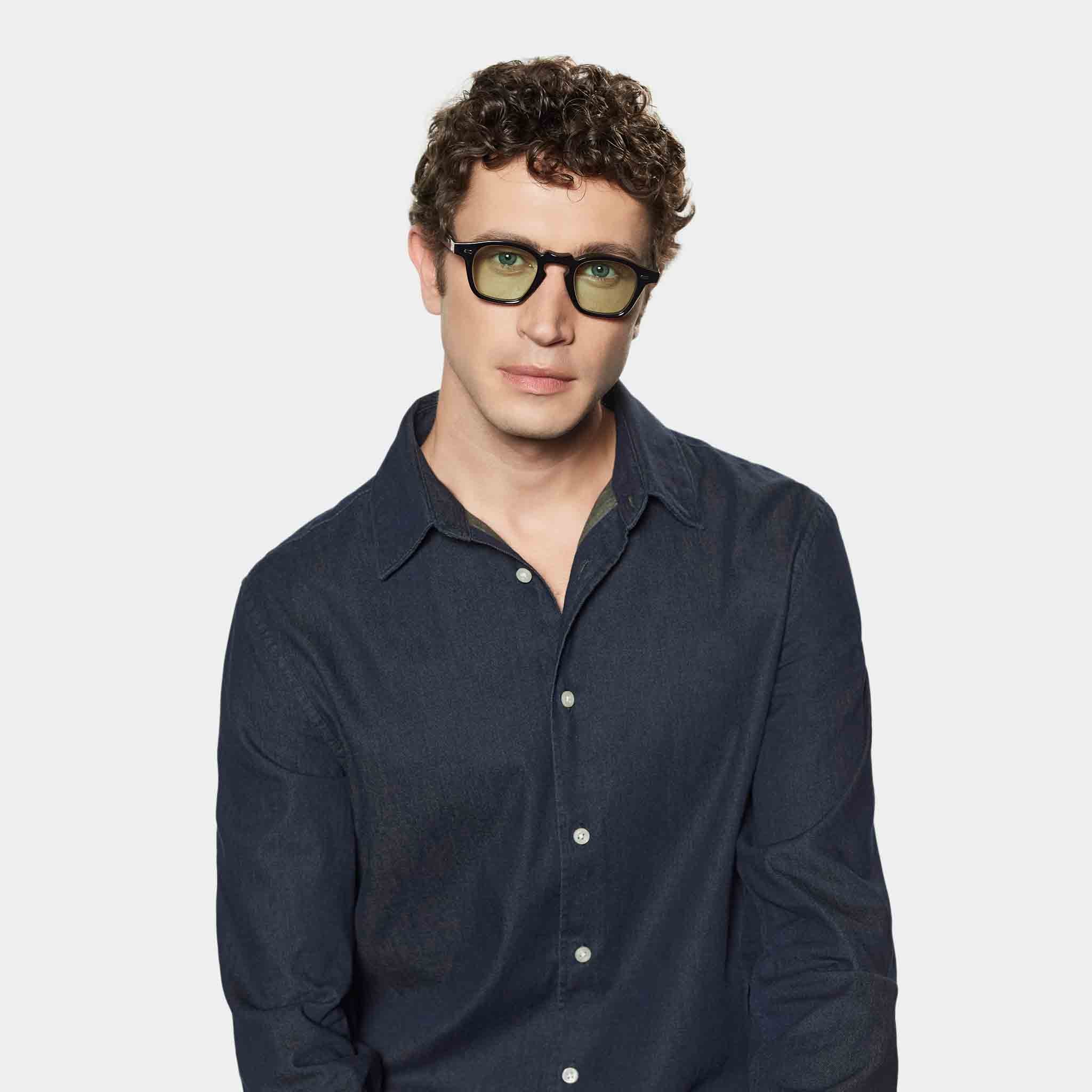 TBD Eyewear Cord Eco Black Grey Lens Sunglasses Man