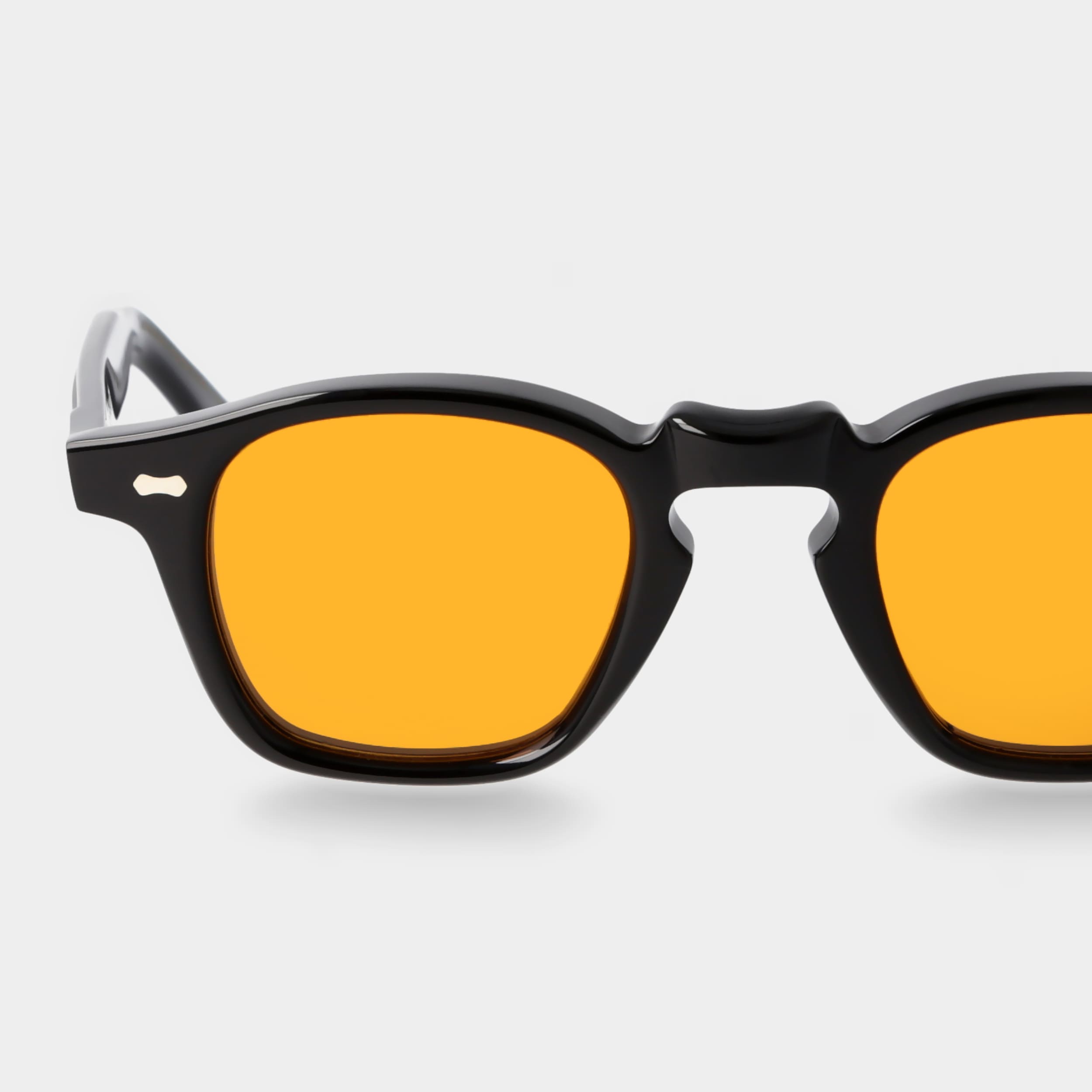 TBD Eyewear Cord Eco Black Orange Lens