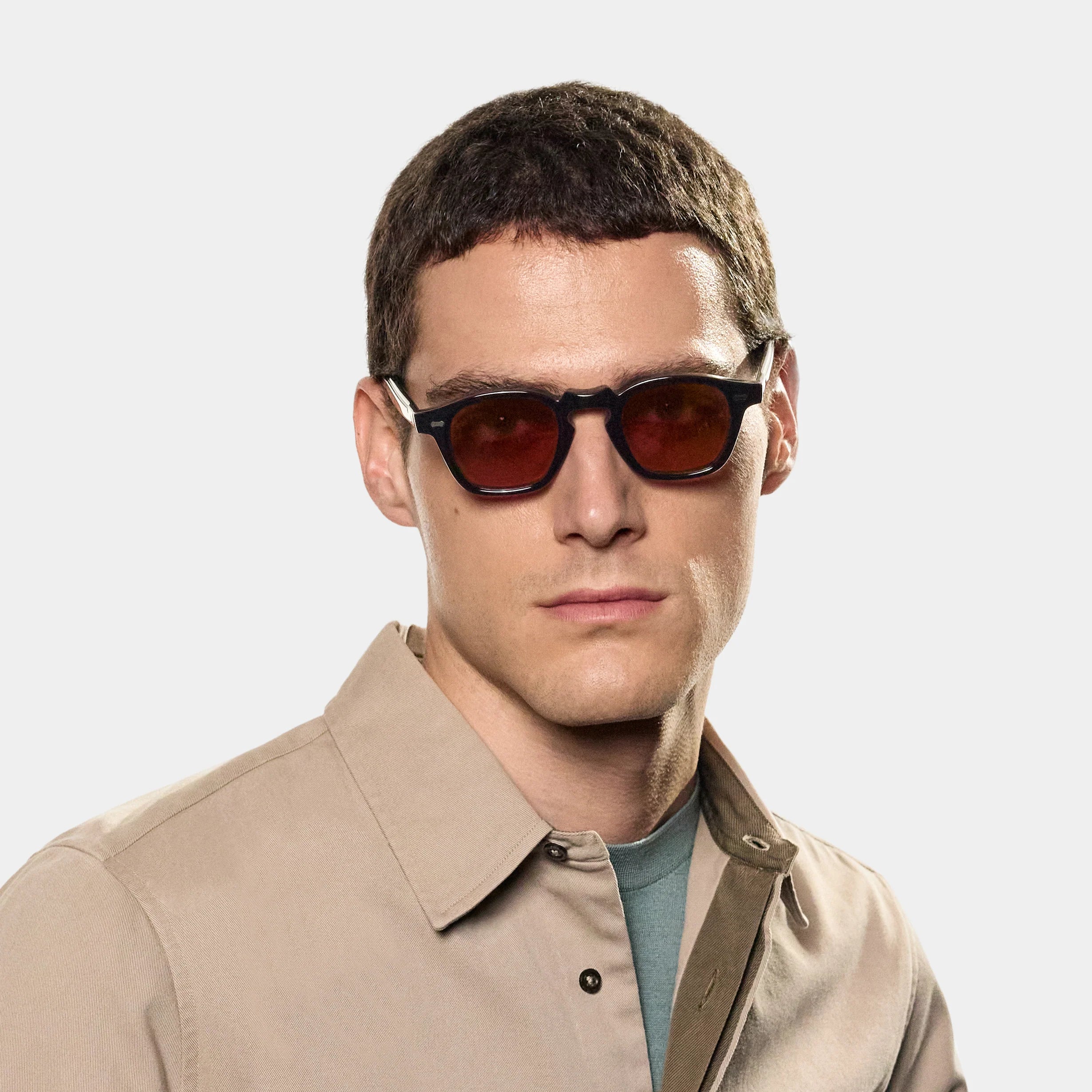 TBD Eyewear Cord Black Red Sunglasses Man