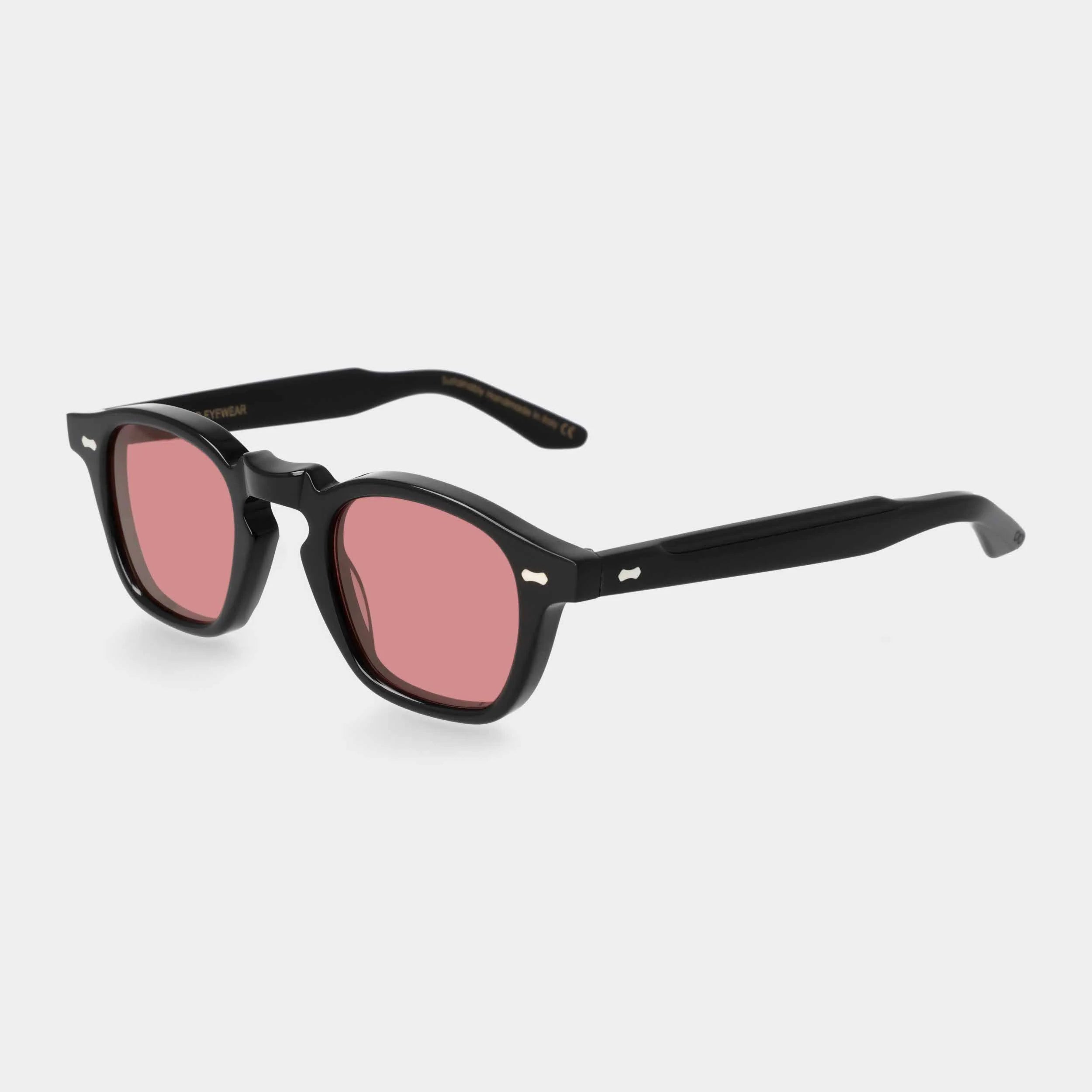 TBD Eyewear Cord Black Red Sunglasses Total