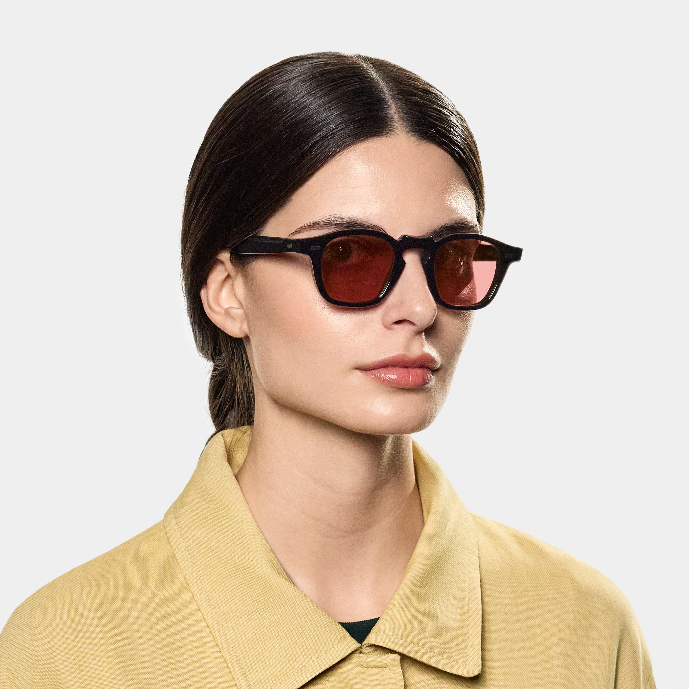 TBD Eyewear Cord Black Red Sunglasses Woman