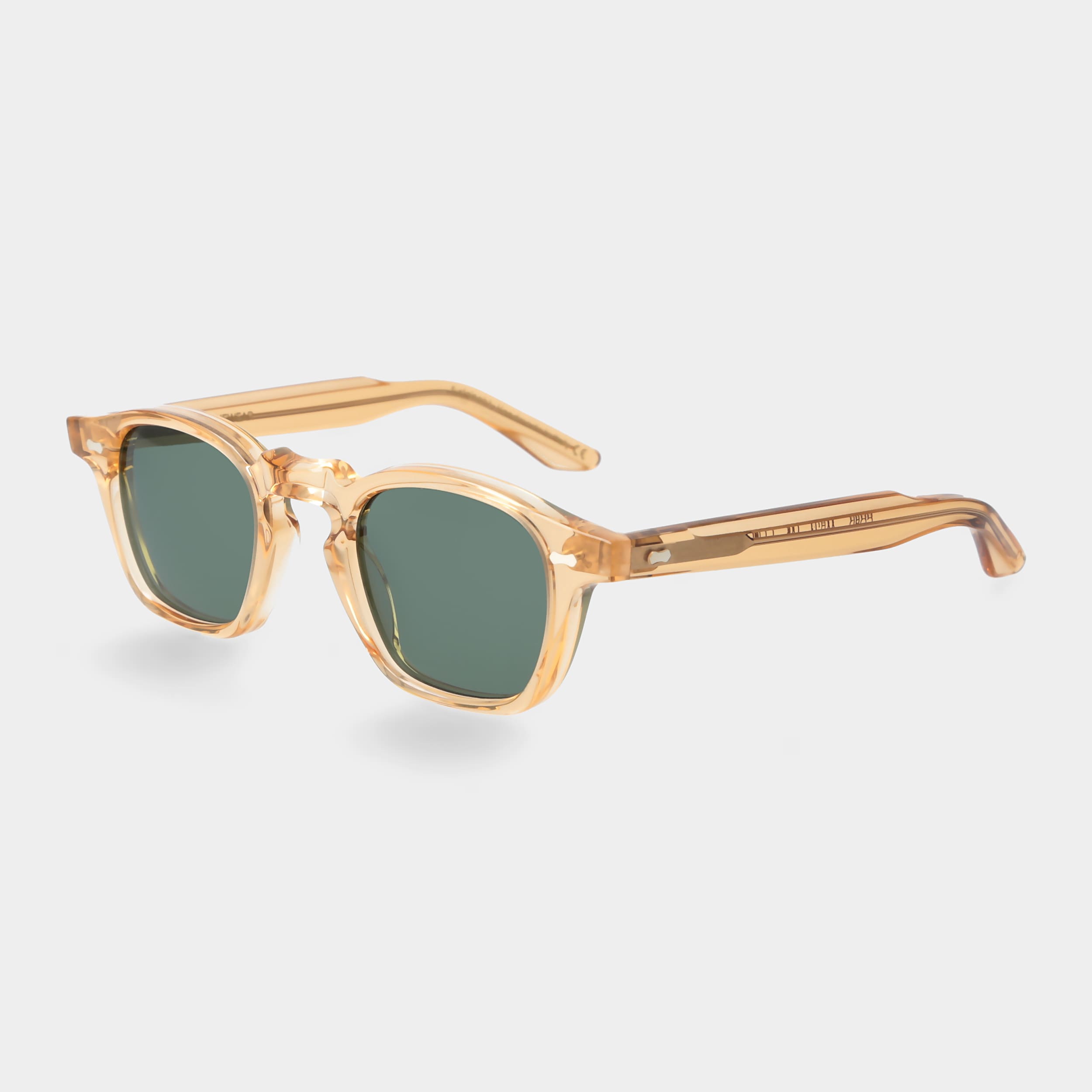 TBD Eyewear Cord Eco Champagne Bottle Green Lens Angle