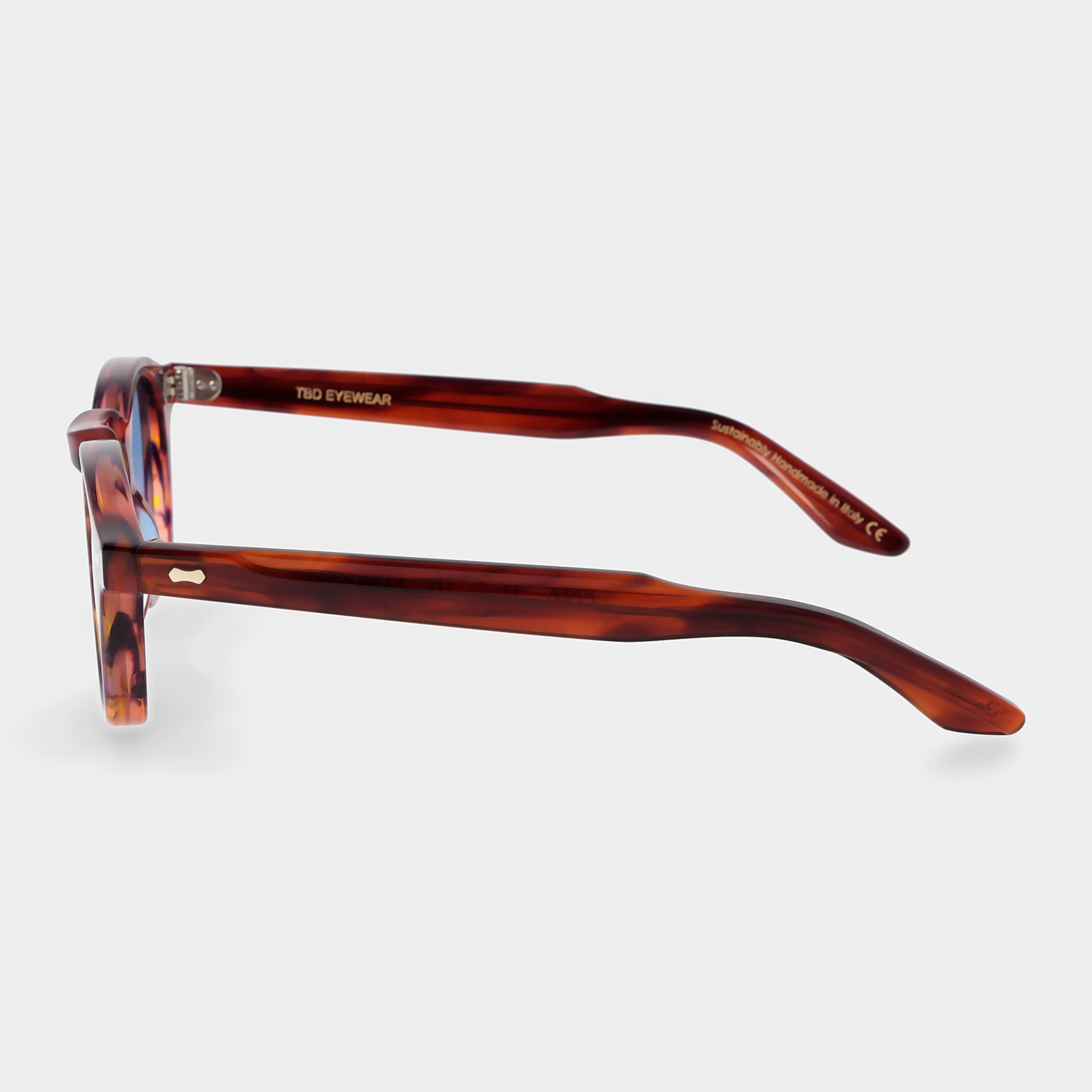 TBD Eyewear Cord Eco Havana | Blue Lens Sunglasses