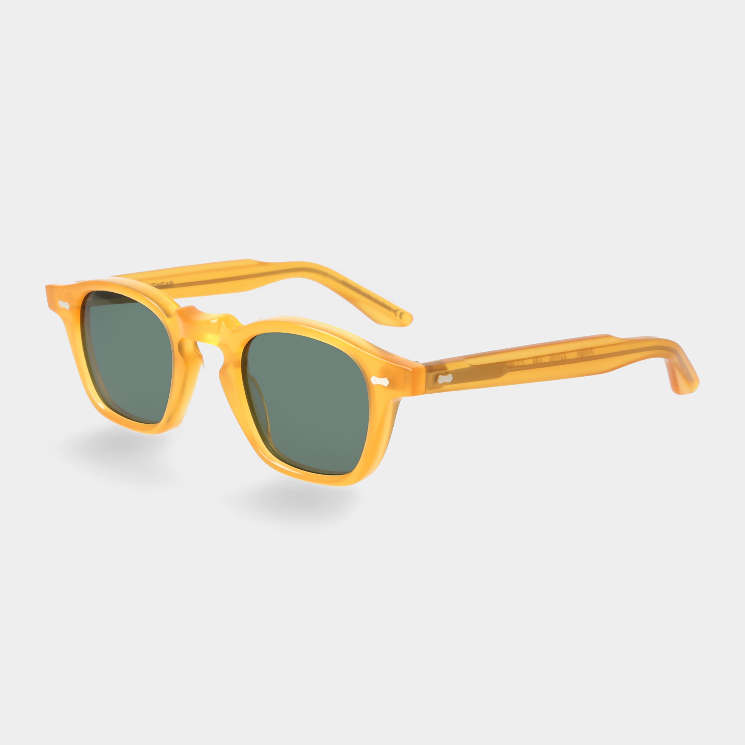 TBD Eyewear Cord Eco Honey Bottle Green Lens Angle