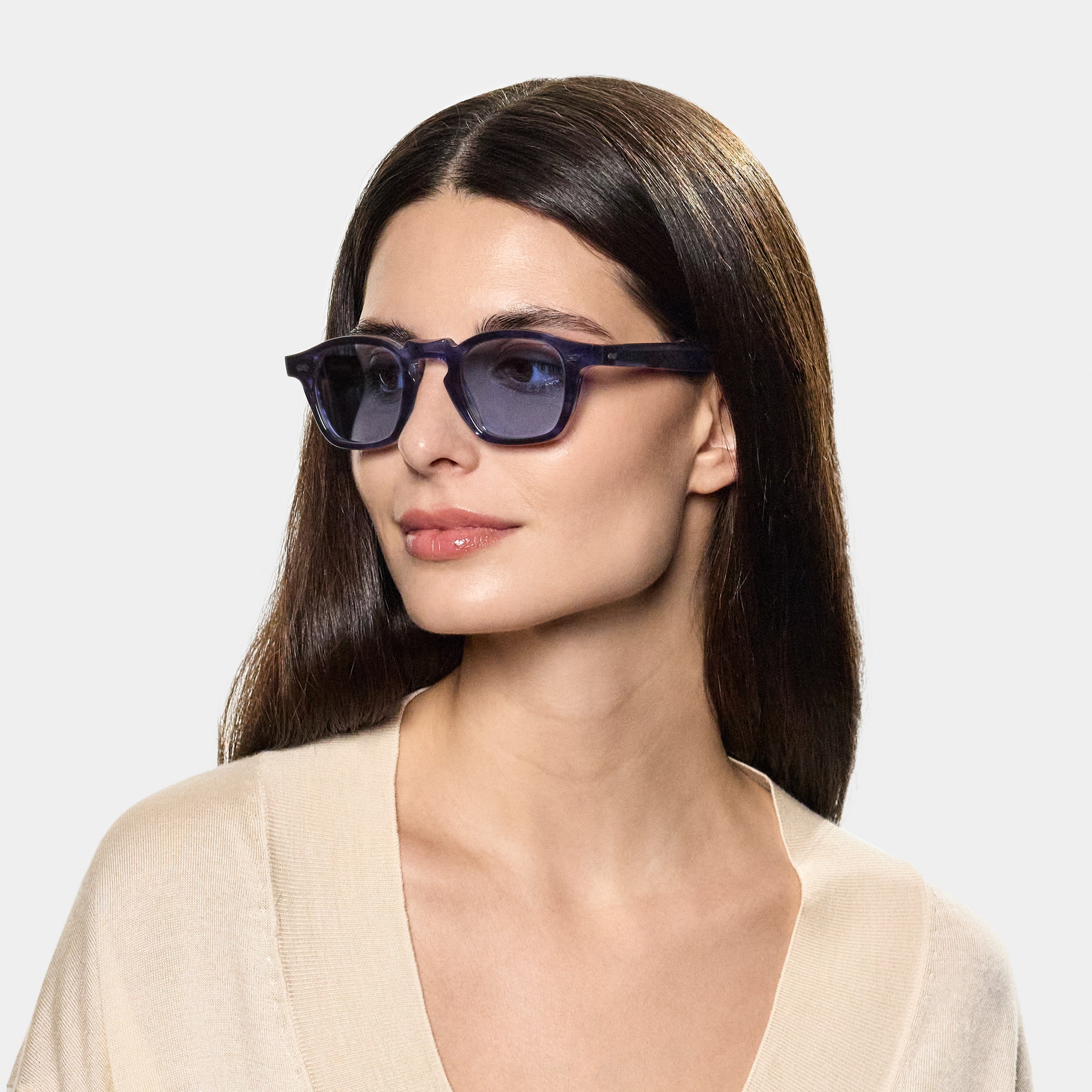 TBD Eyewear Cord Ocean Blue Lens Sunglasses Woman