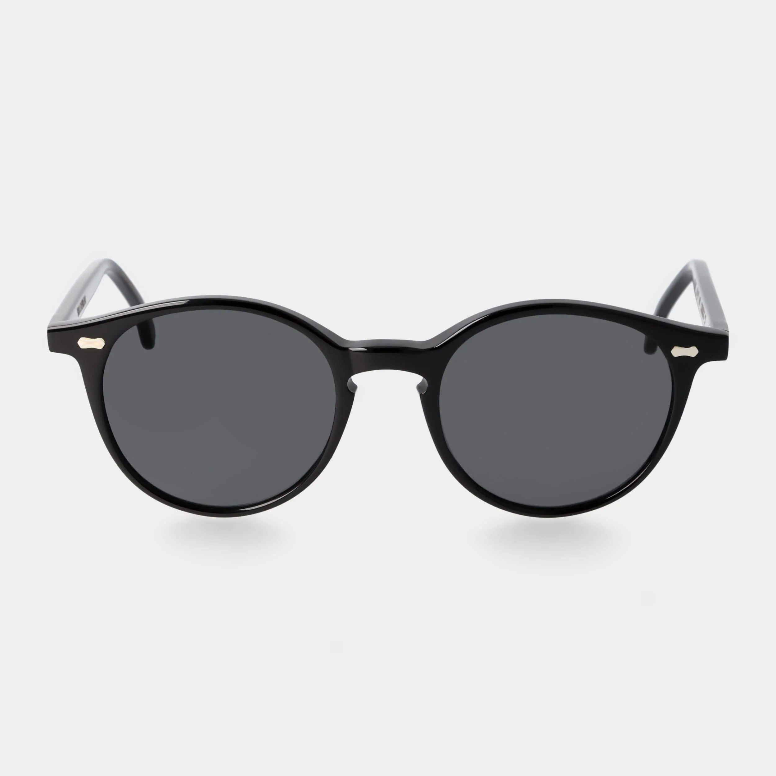 TBD Eyewear Cran Eco Black Grey Lens Sunglasses Front