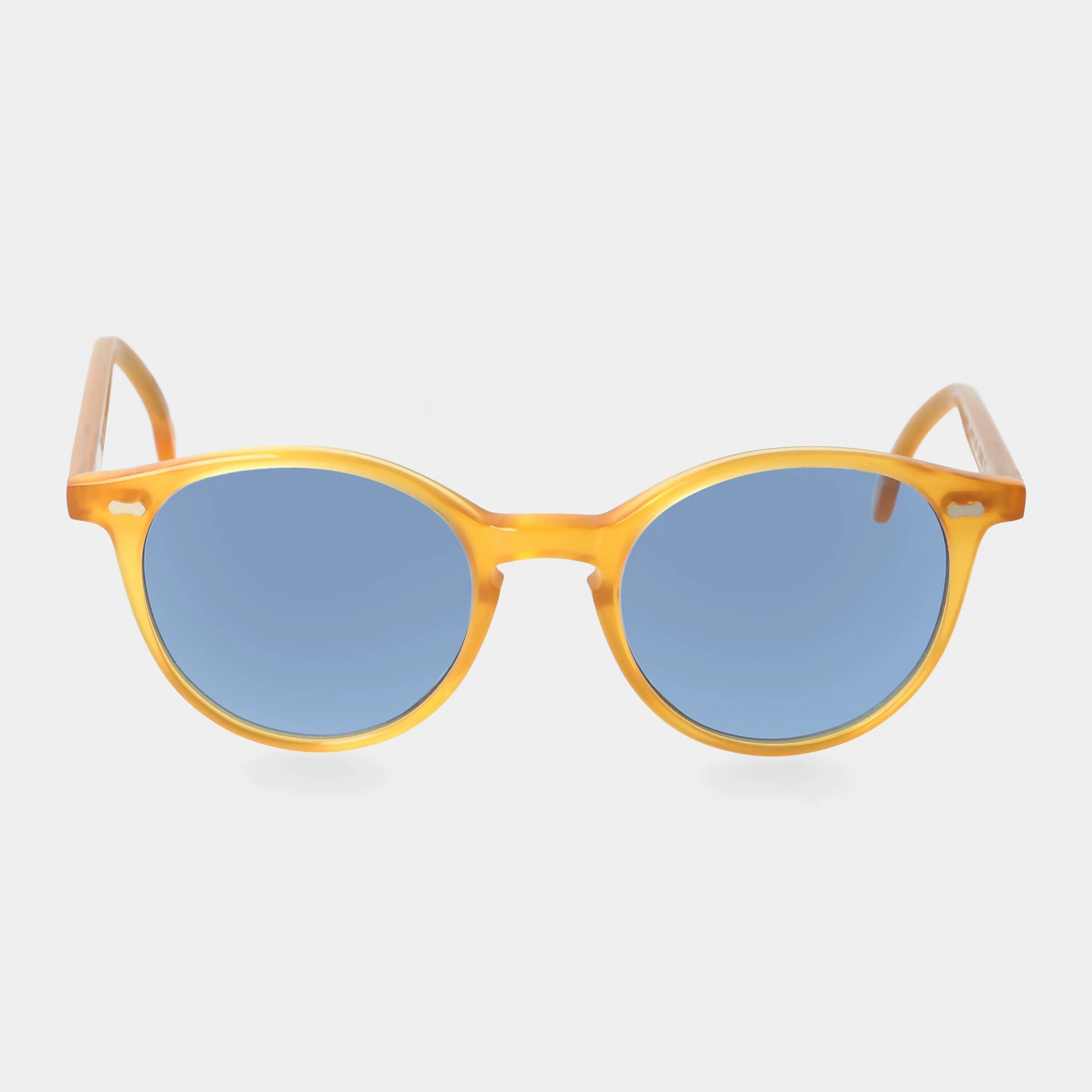 TBD Eyewear Cran Eco Honey Blue Lens Sunglasses Front