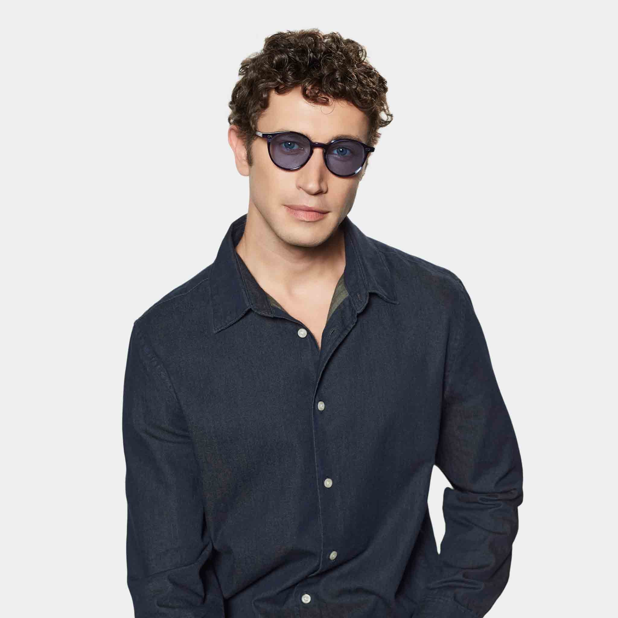 TBD Eyewear Cran Ocean Blue Lens Sunglasses Man