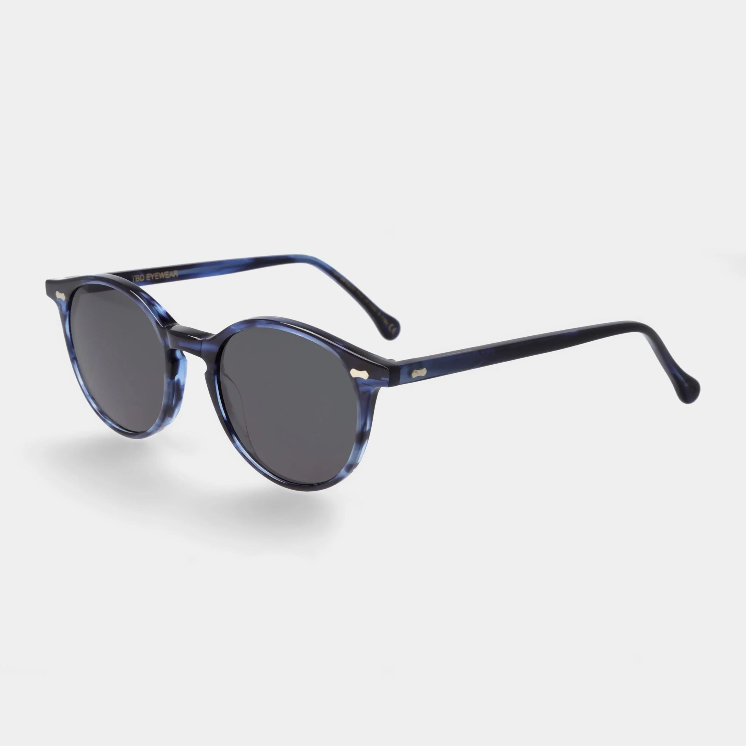 TBD Eyewear Cran Ocean Grey Lens Sunglasses Angle