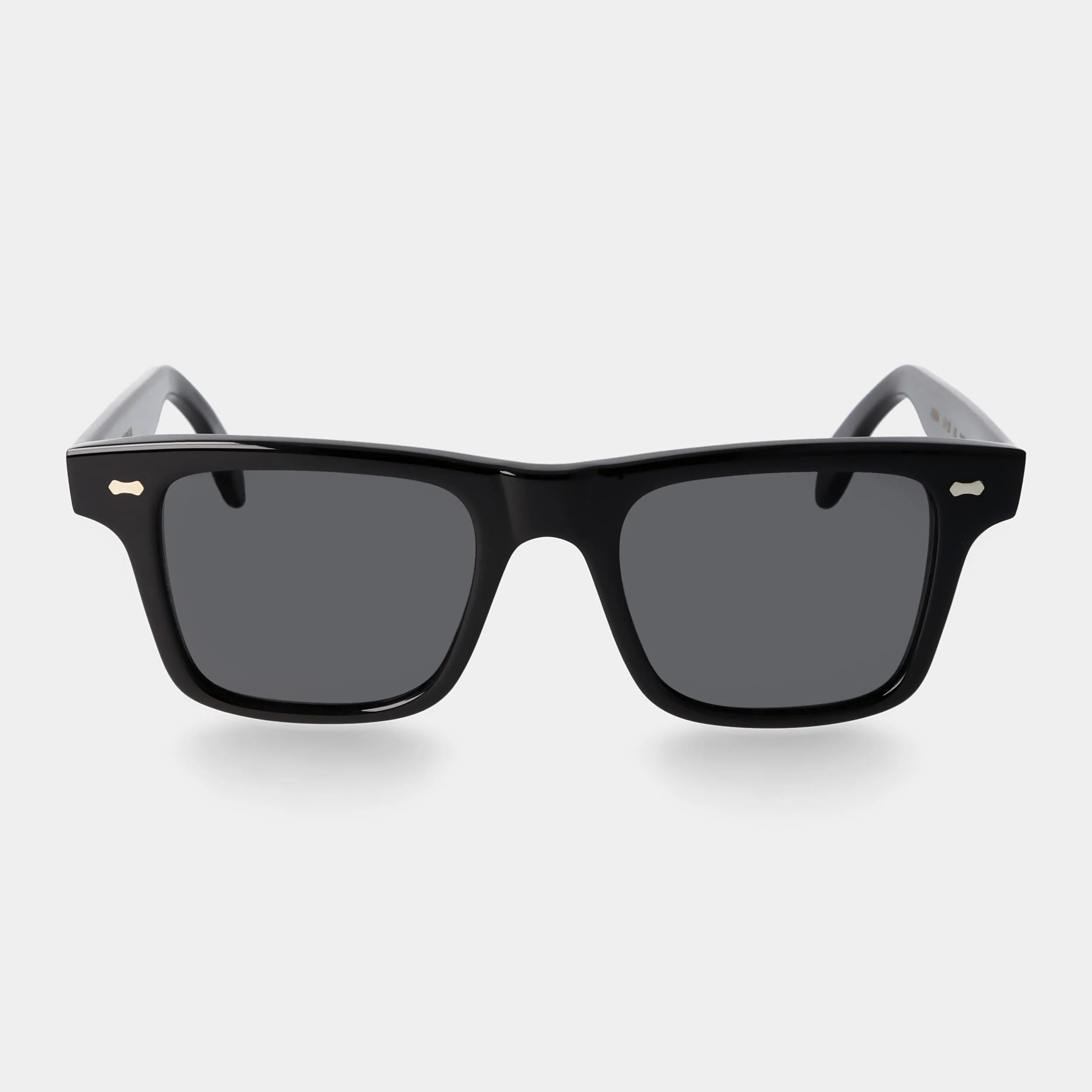 TBD Eyewear Denim Eco Black Grey Lens Sunglasses Front