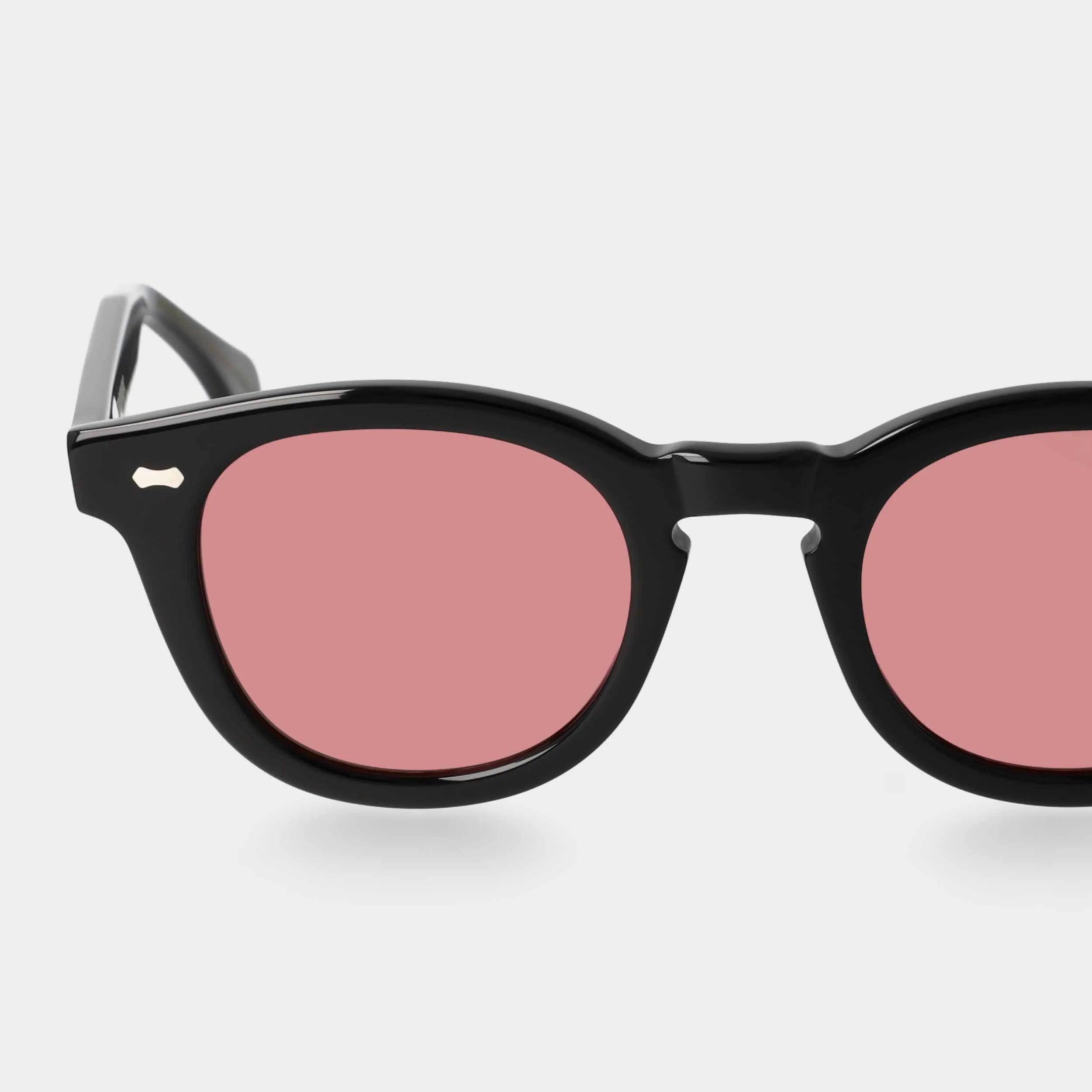 TBD Eyewear Donegal Black Red Sunglasses Detail