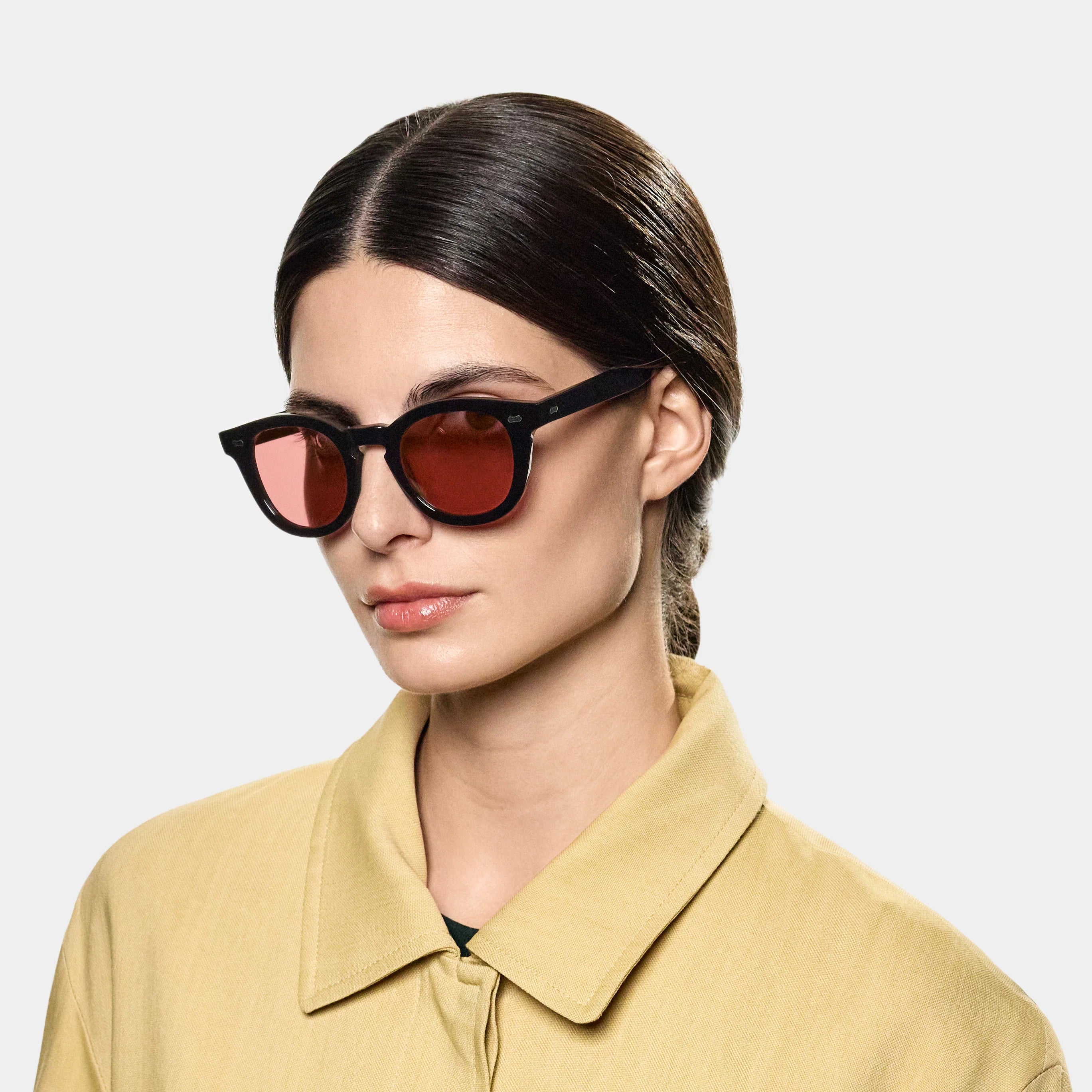 TBD Eyewear Donegal Black Red Sunglasses Woman