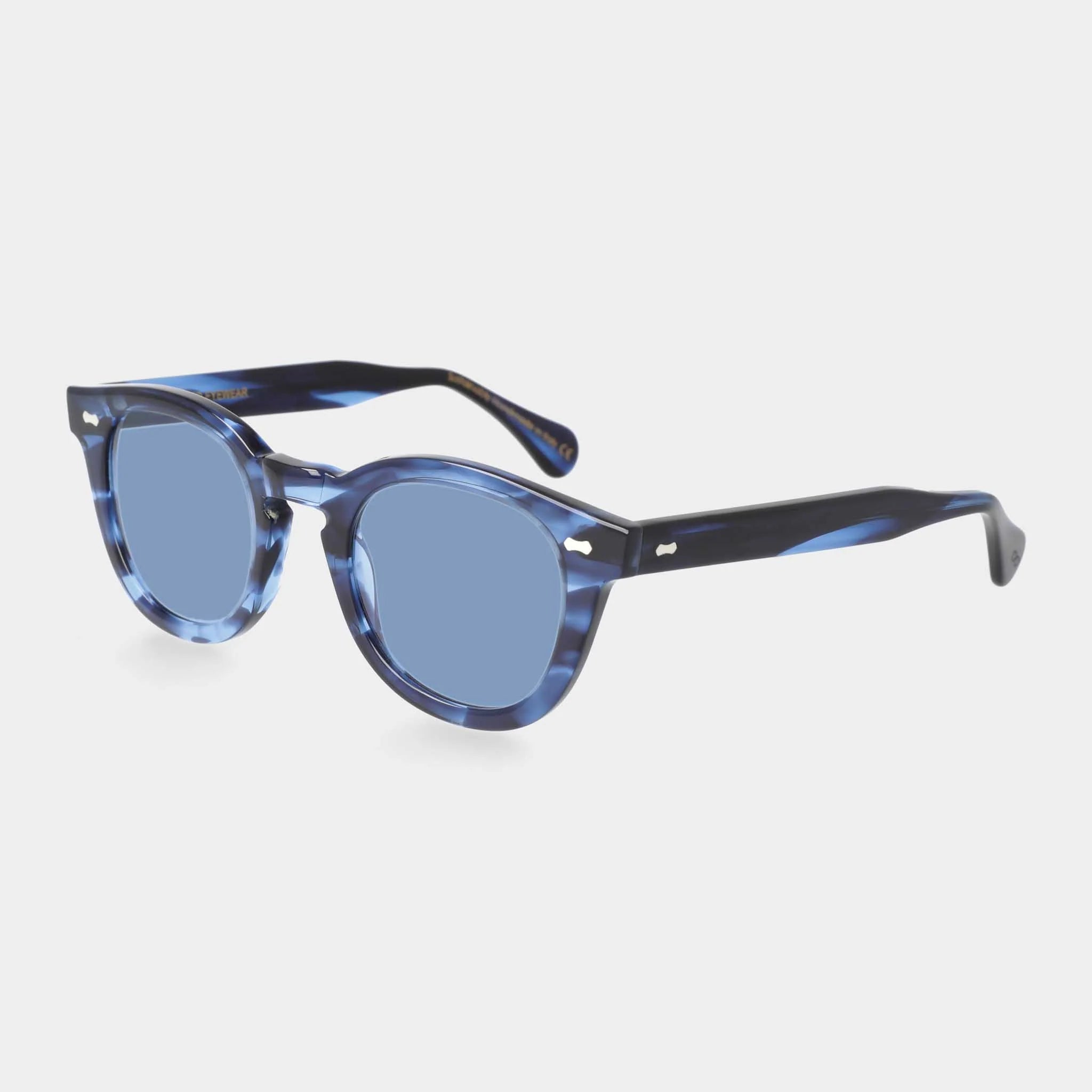 TBD Eyewear Donegal Ocean Blue Lens Sunglasses Angle