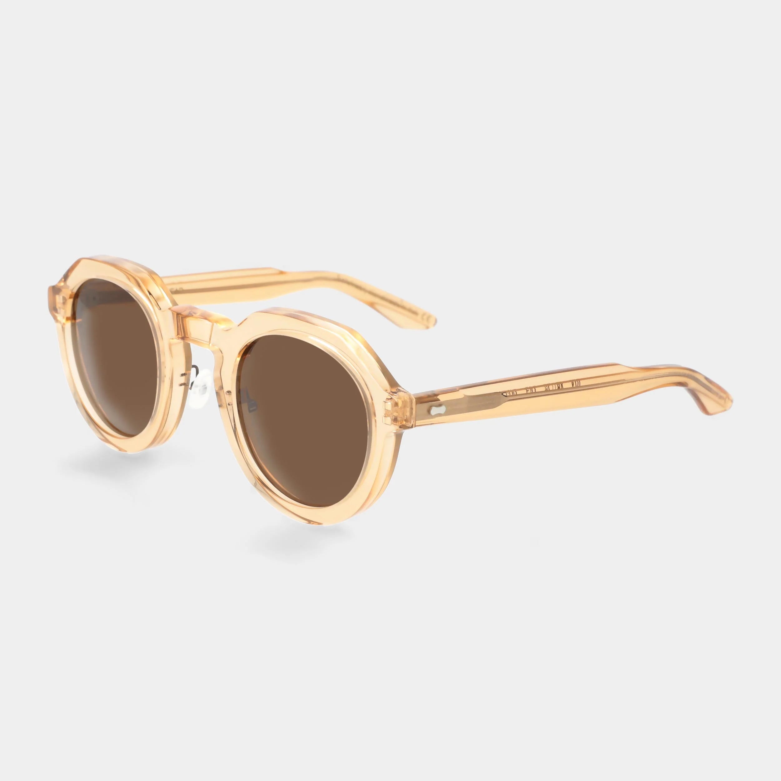 TBD Eyewear Ivy Eco Champagne Tobacco Lens Sunglasses Angle