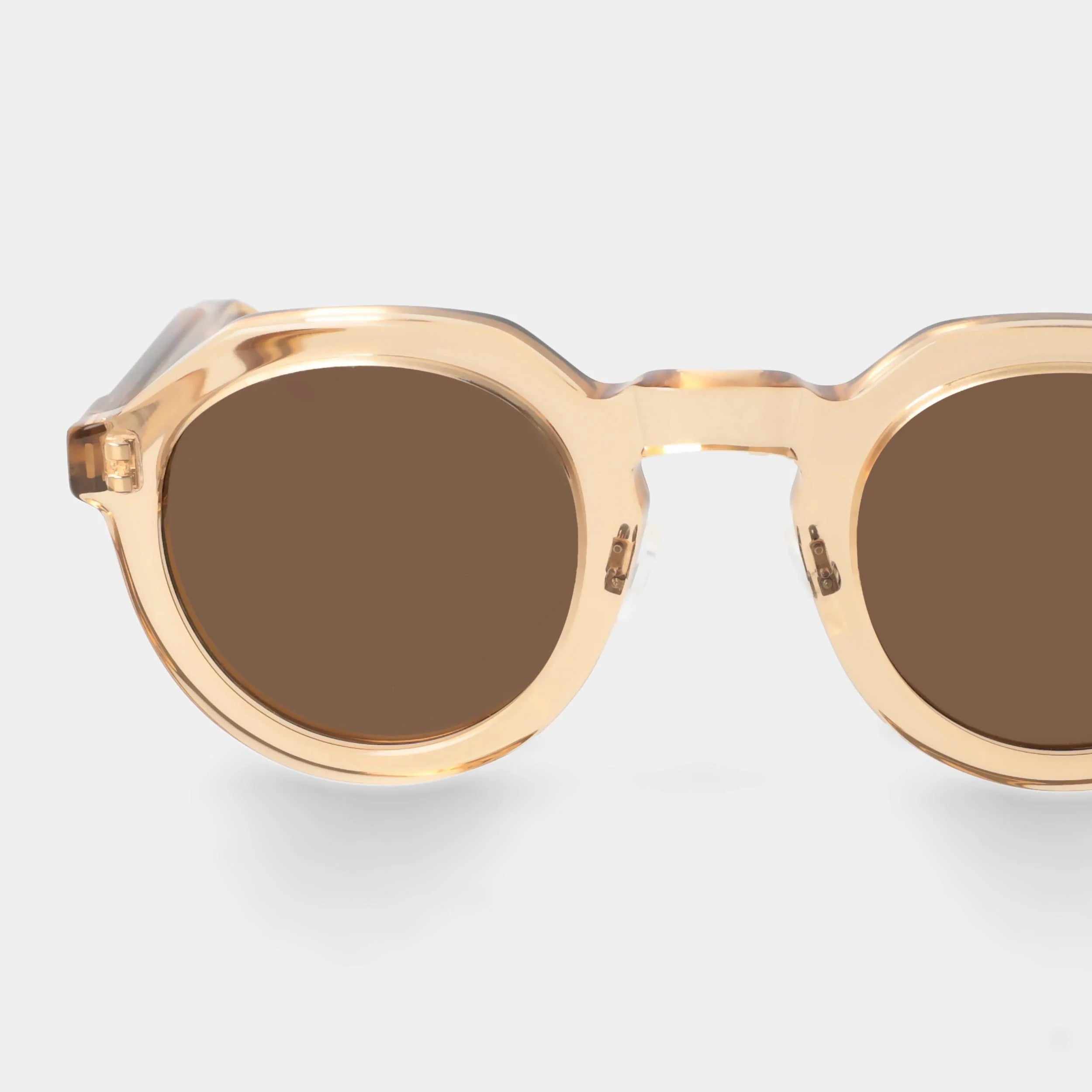 TBD Eyewear Ivy Eco Champagne Tobacco Lens Sunglasses Detail