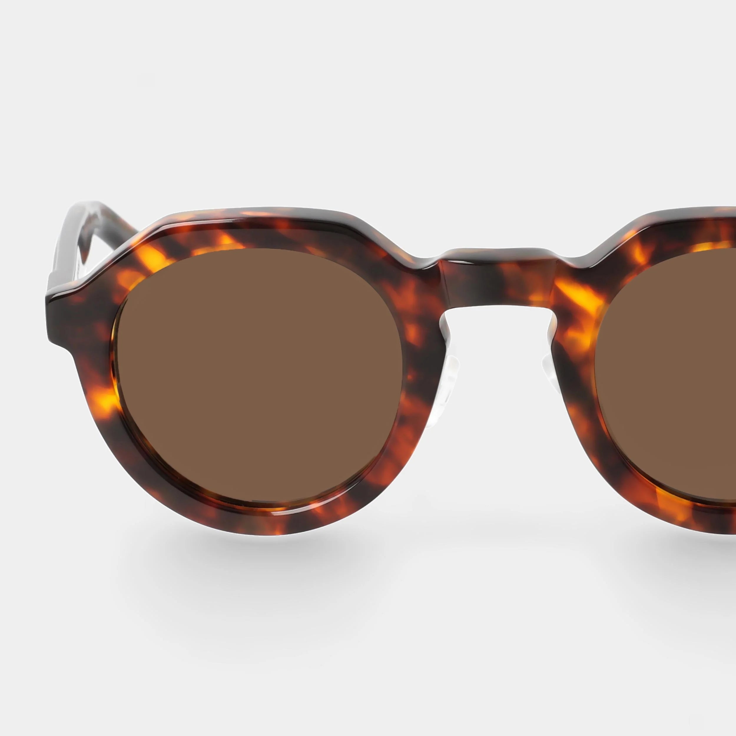 TBD Eyewear Ivy Eco Spotted Havana Tobacco Lens Sunglasses Detail