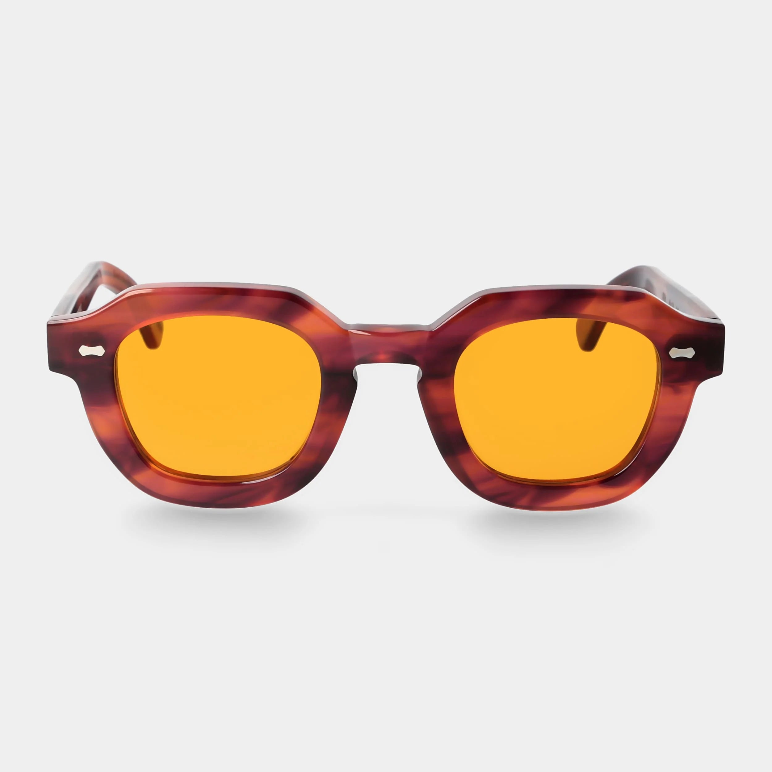 TBD Eyewear Juta Eco Havana Orange Lens Sunglasses Front