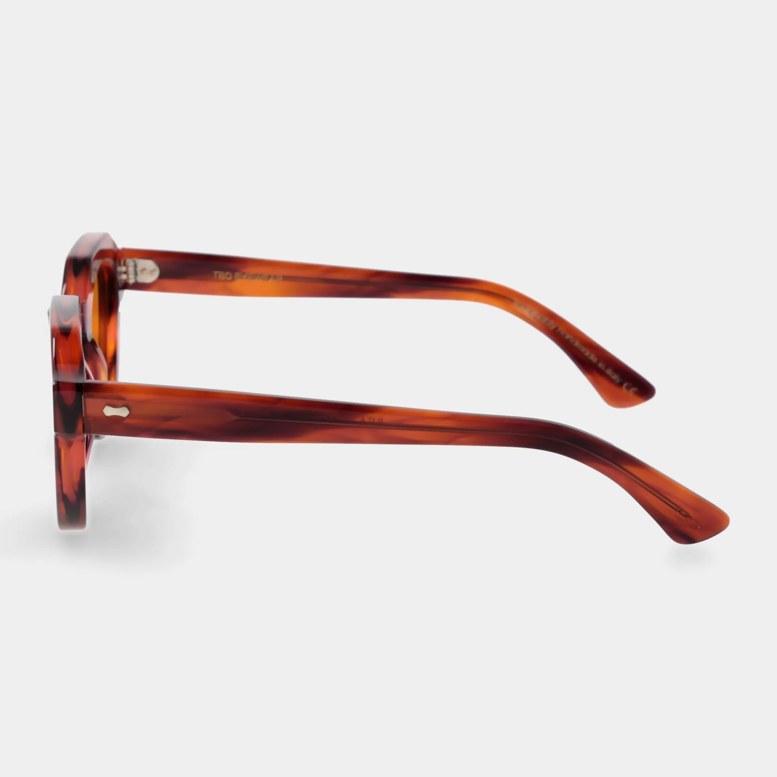 TBD Eyewear Juta Eco Havana Orange Lens Sunglasses Side