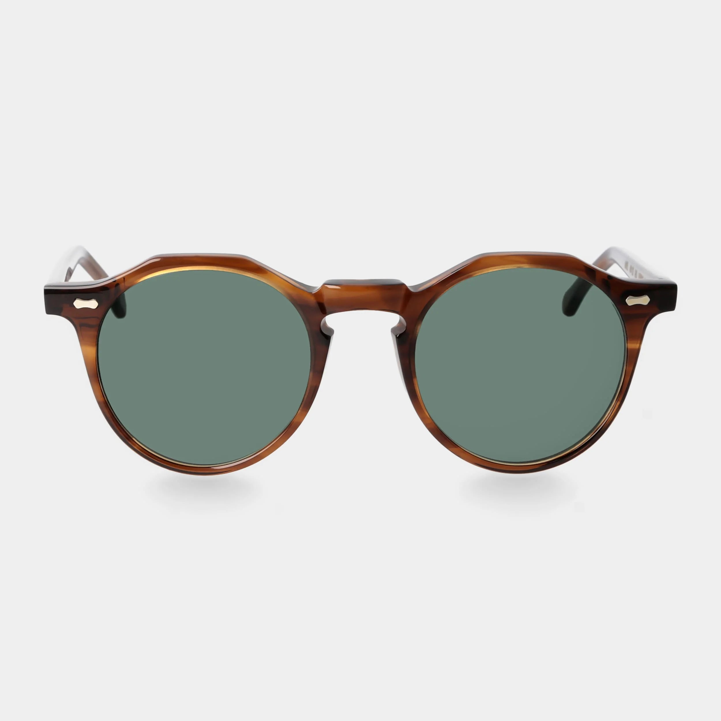 TBD Eyewear Lapel Earth Bio Bottle Green Lens Sunglasses Front