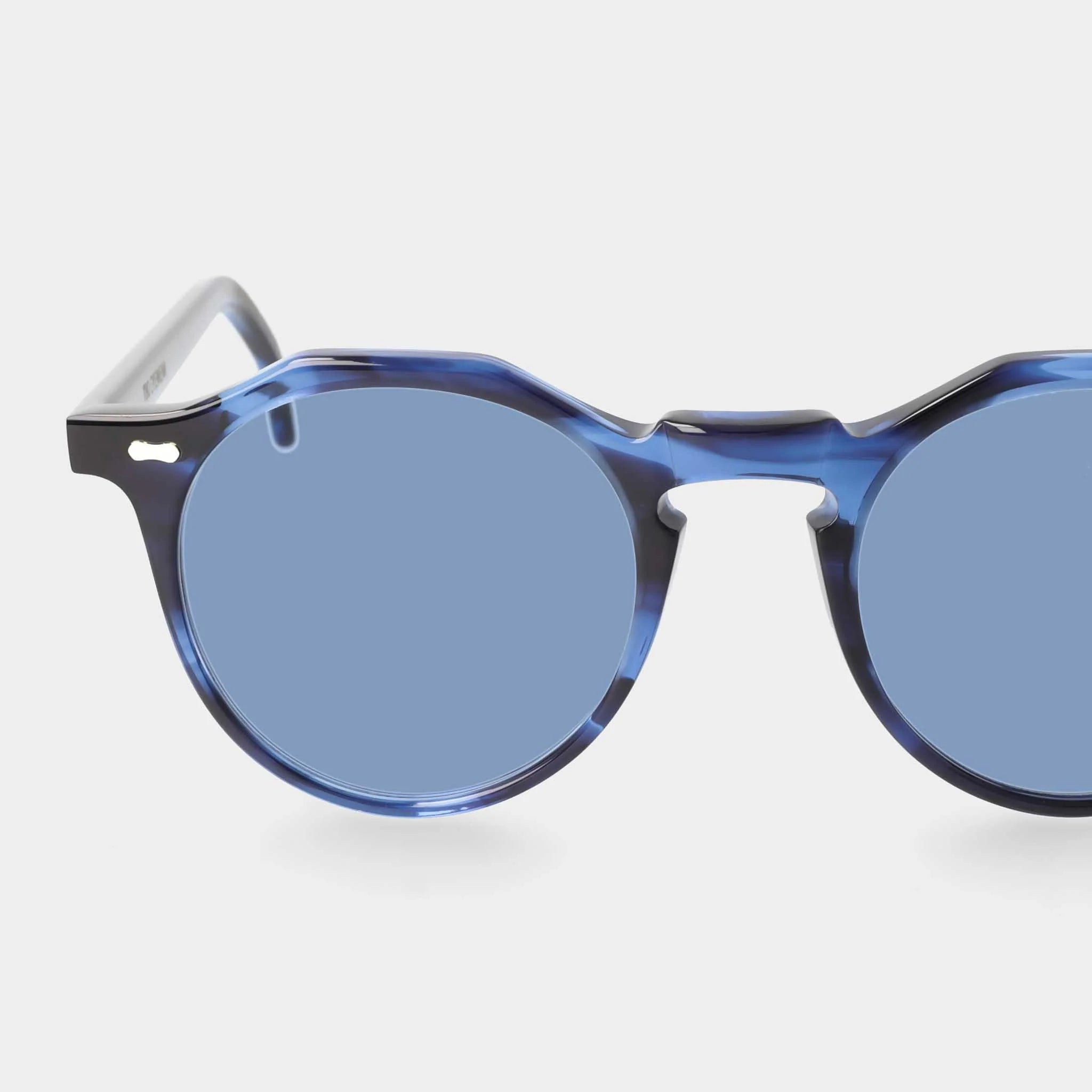 TBD Eyewear Lapel Ocean Blue Lens Sunglasses Detail