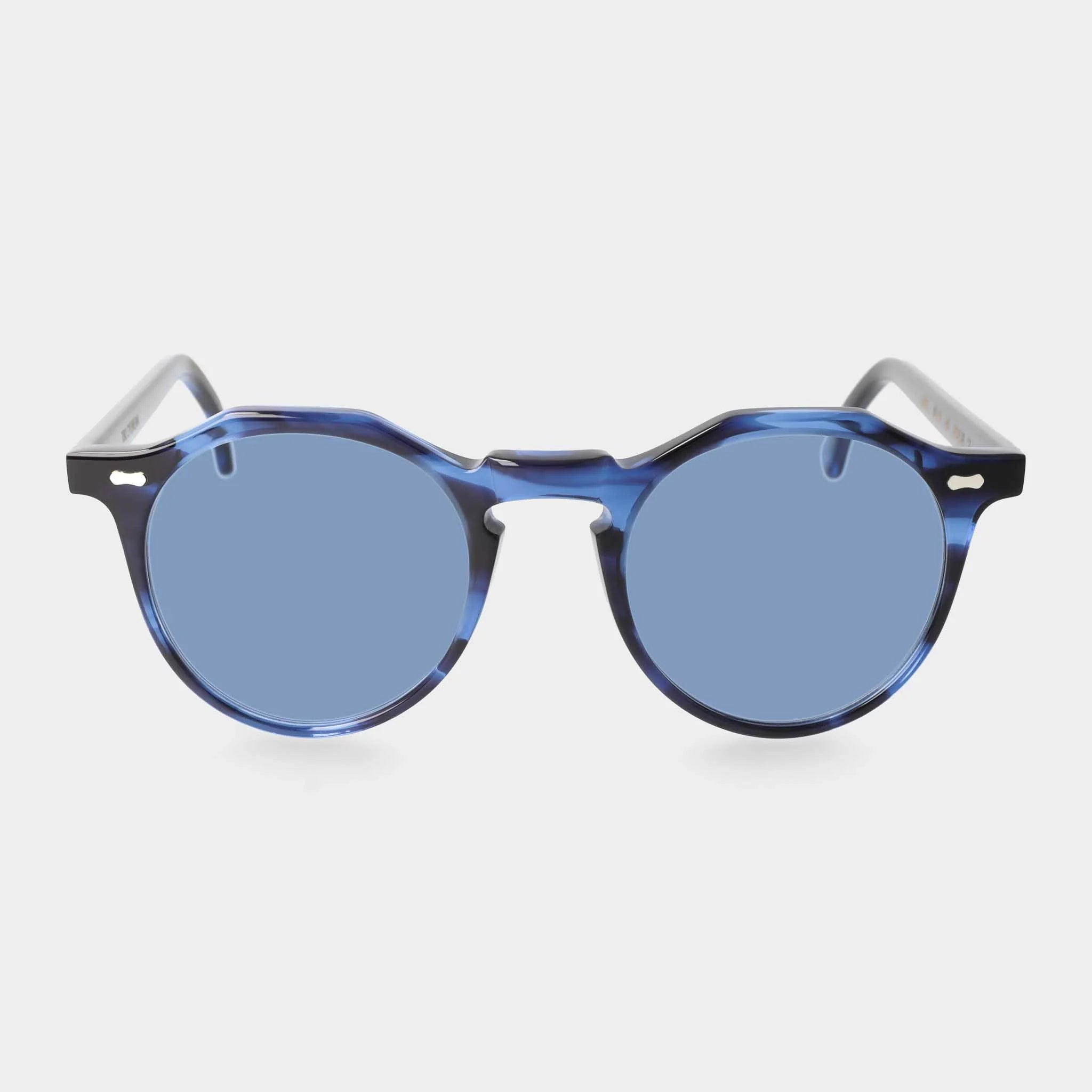 TBD Eyewear Lapel Ocean Blue Lens Sunglasses Front