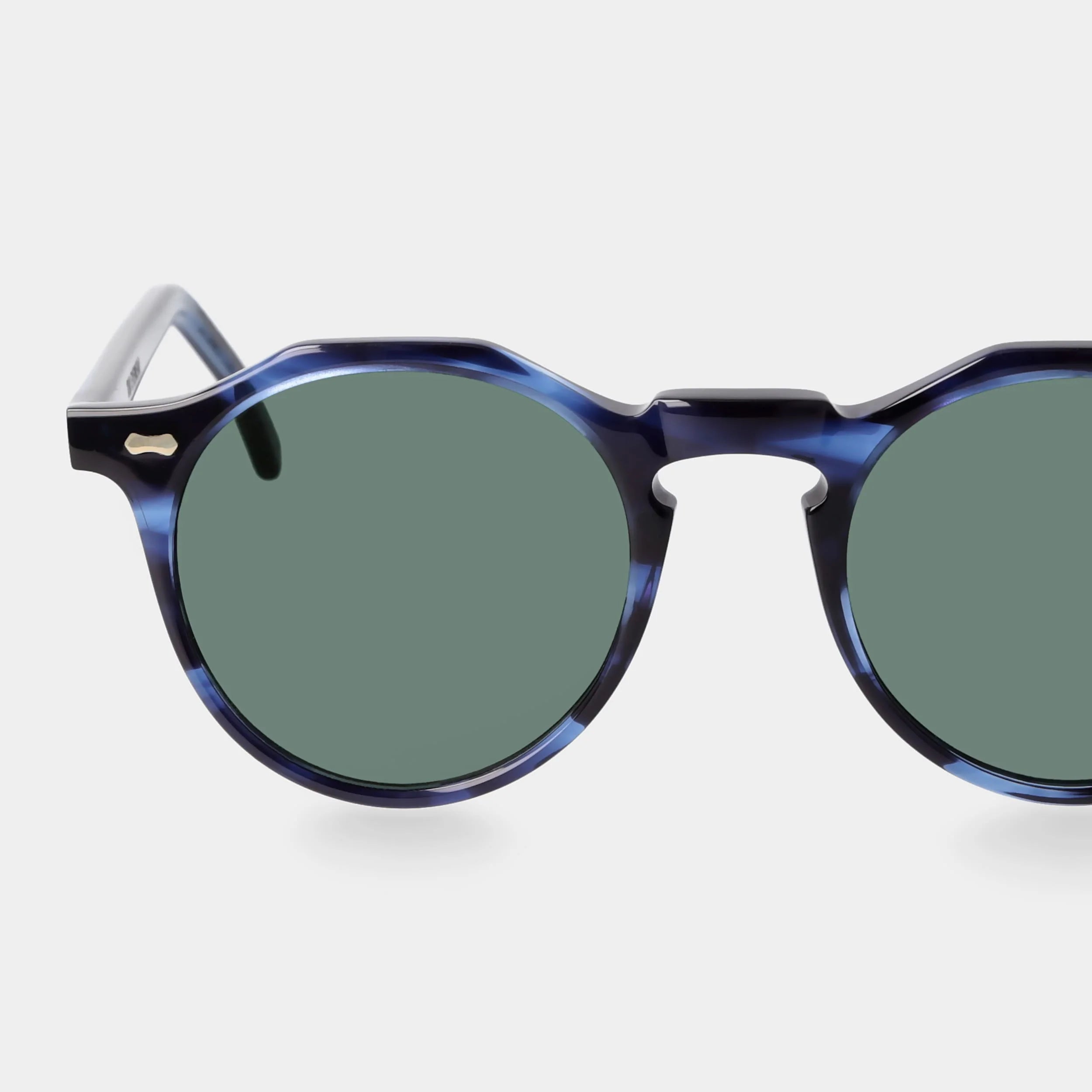 TBD Eyewear Lapel Ocean Bottle Green Lens Sunglasses Detail