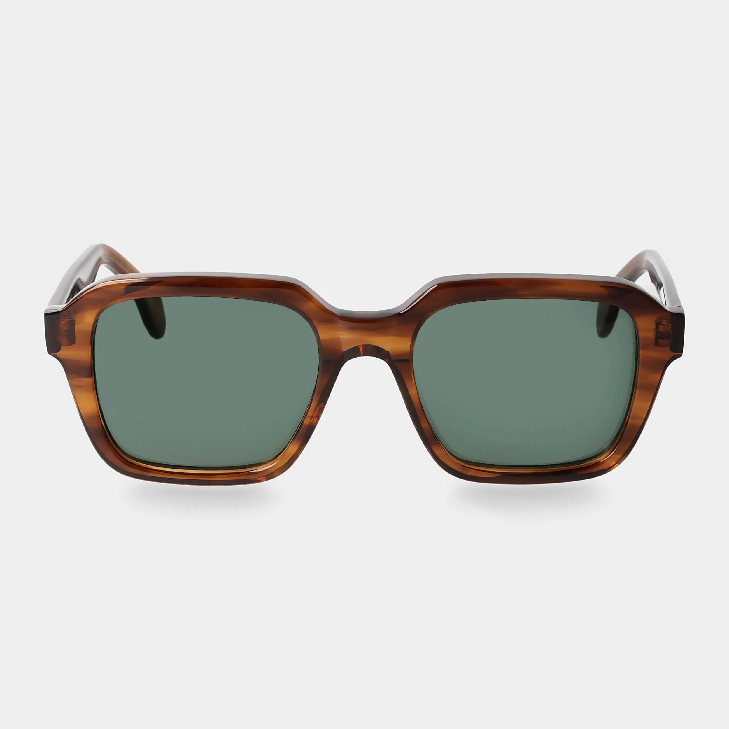 TBD Eyewear Lino Earth Bio Bottle Green Lens Sunglasses Front