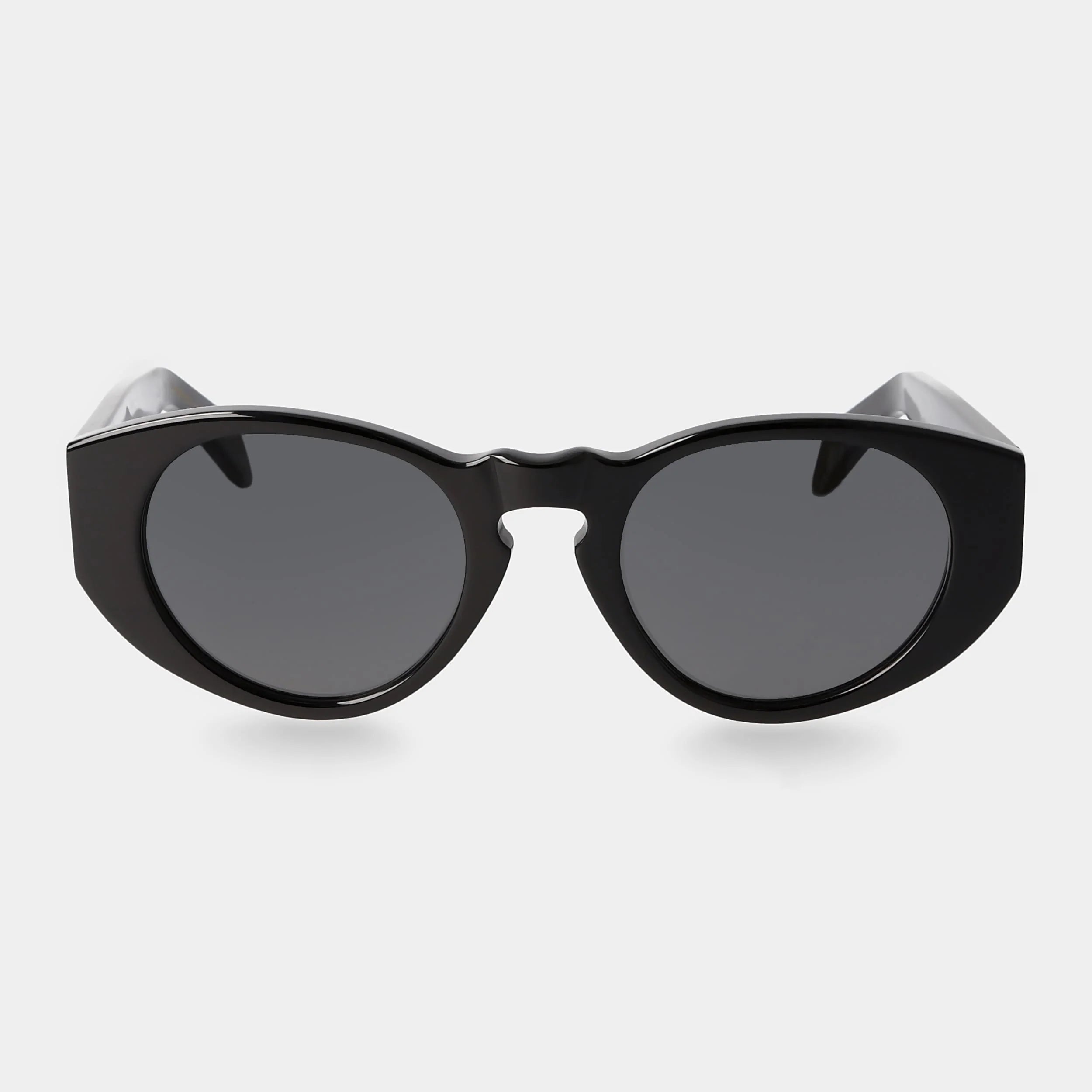 TBD Eyewear Madras Eco Black Grey Lens Sunglasses Front