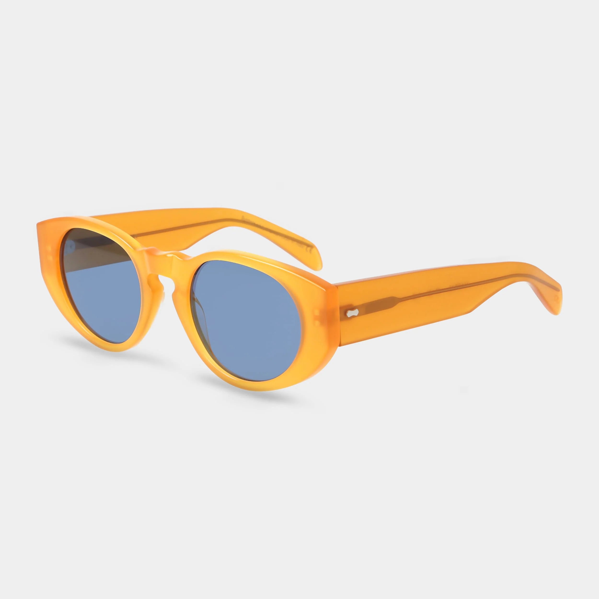 TBD Eyewear Madras Eco Honey Blue Lens Sunglasses Angle