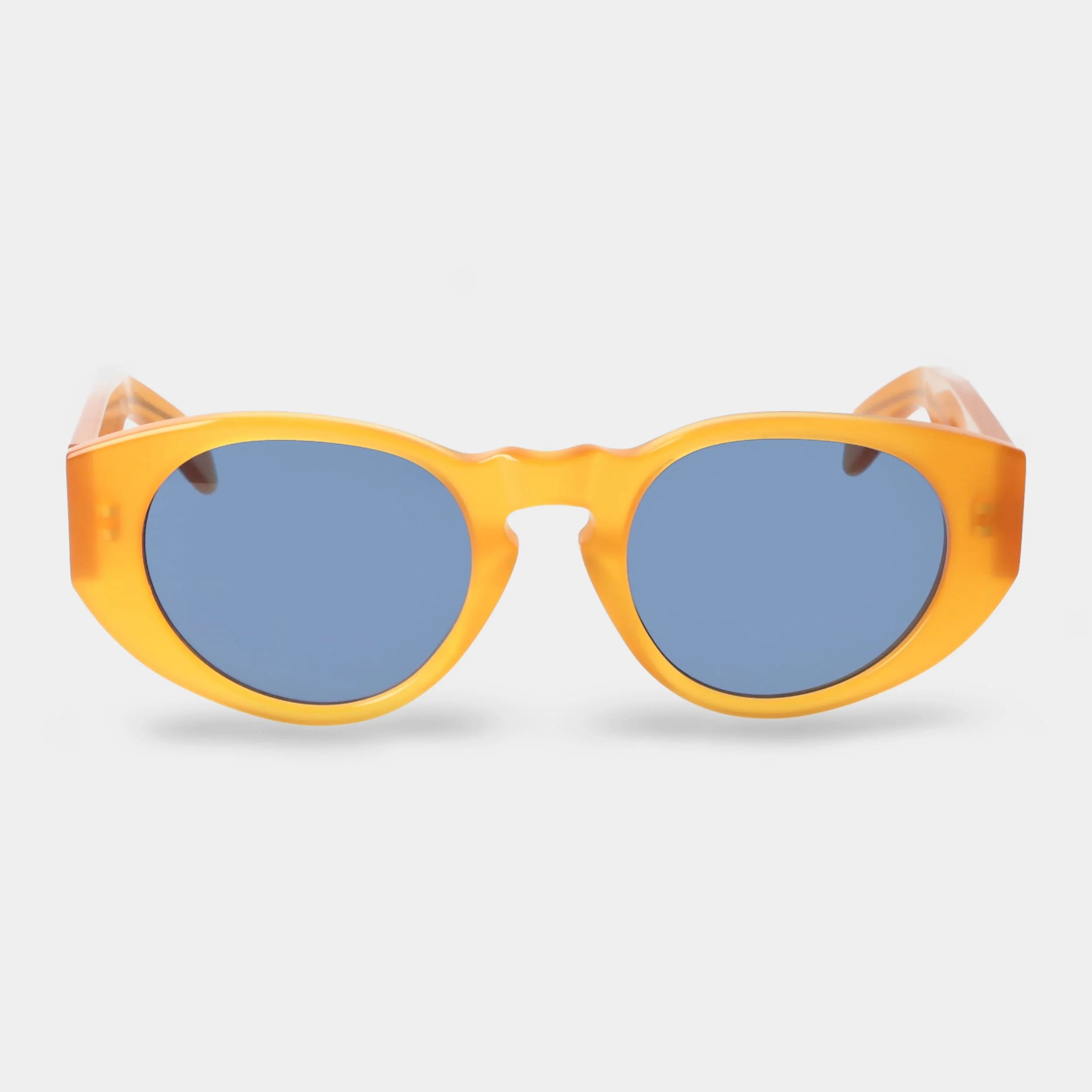 TBD Eyewear Madras Eco Honey Blue Lens Sunglasses Front