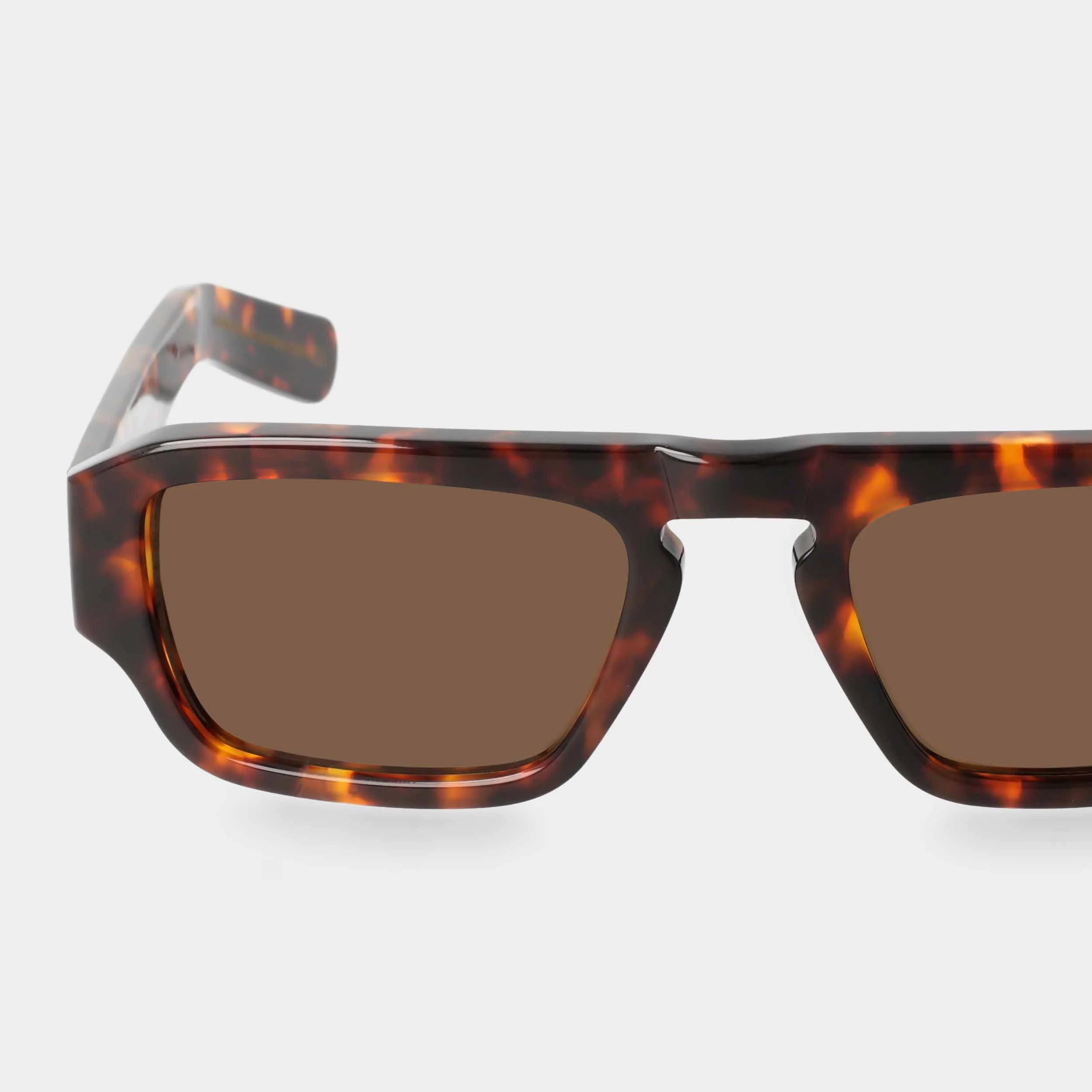 TBD Eyewear Mist Eco Spotted Havana Tobacco Lens Sunglasses Detail