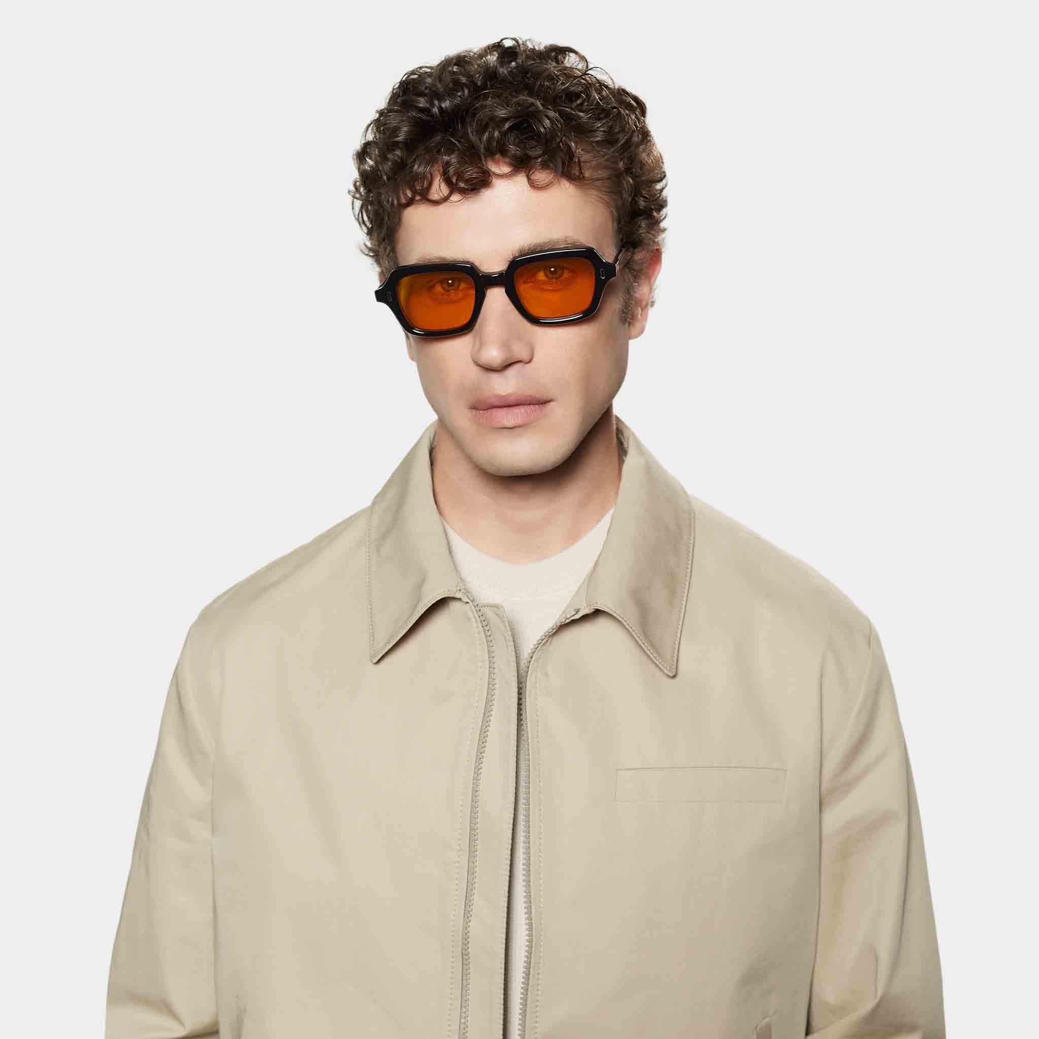 TBD Eyewear Oak Eco Black | Orange Lens Sunglasses