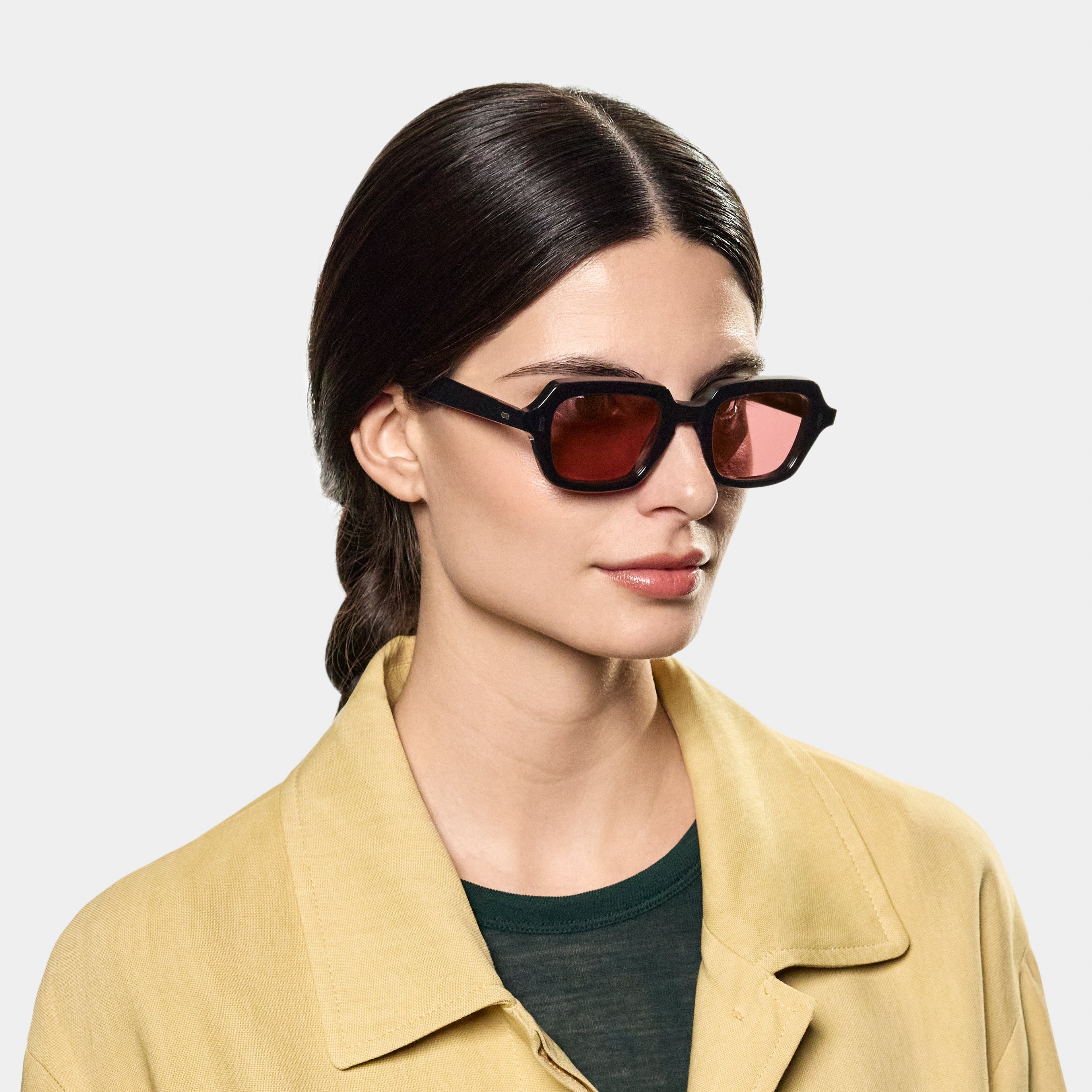 TBD Eyewear Oak Black Red Sunglasses Woman