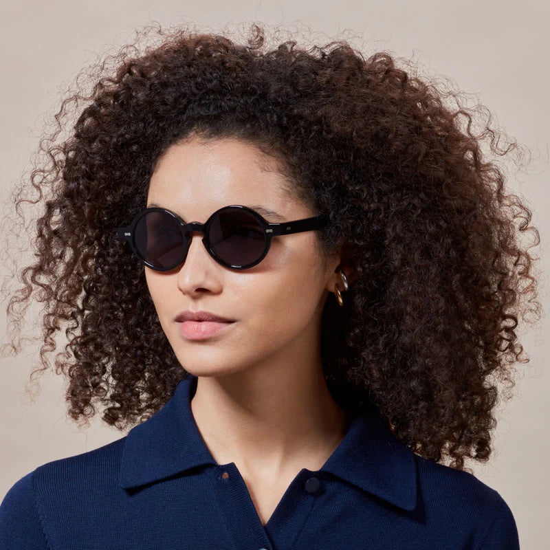 TBD Eyewear Oxford Eco Black Grey Lens Sunglasses Woman