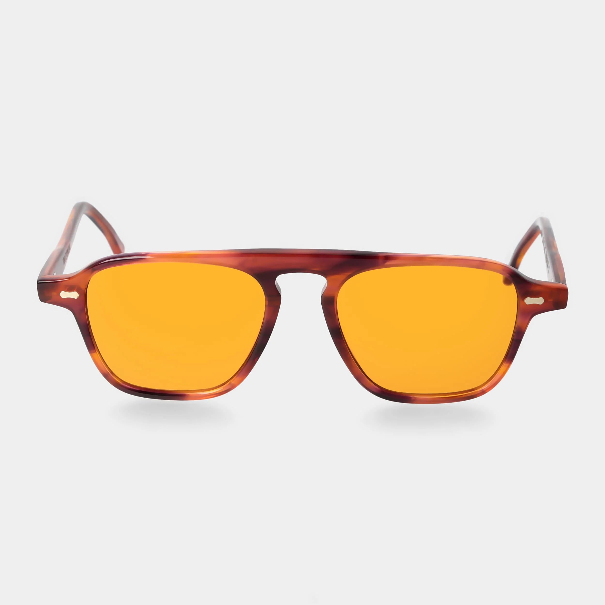 TBD Eyewear Panama Eco Havana Orange Lens Sunglasses Front