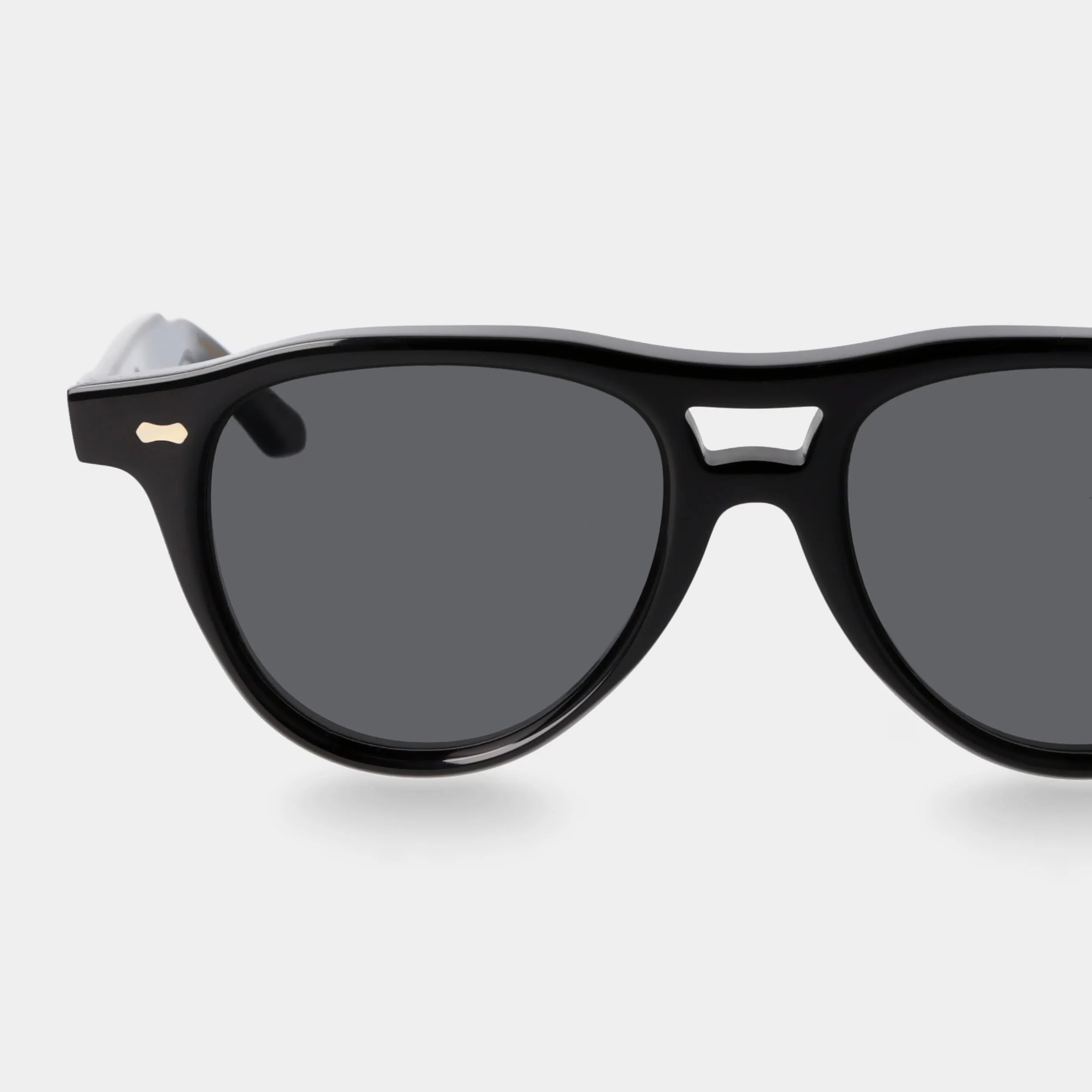 TBD Piquet Eco Black Grey Lens Sunglasses Detail