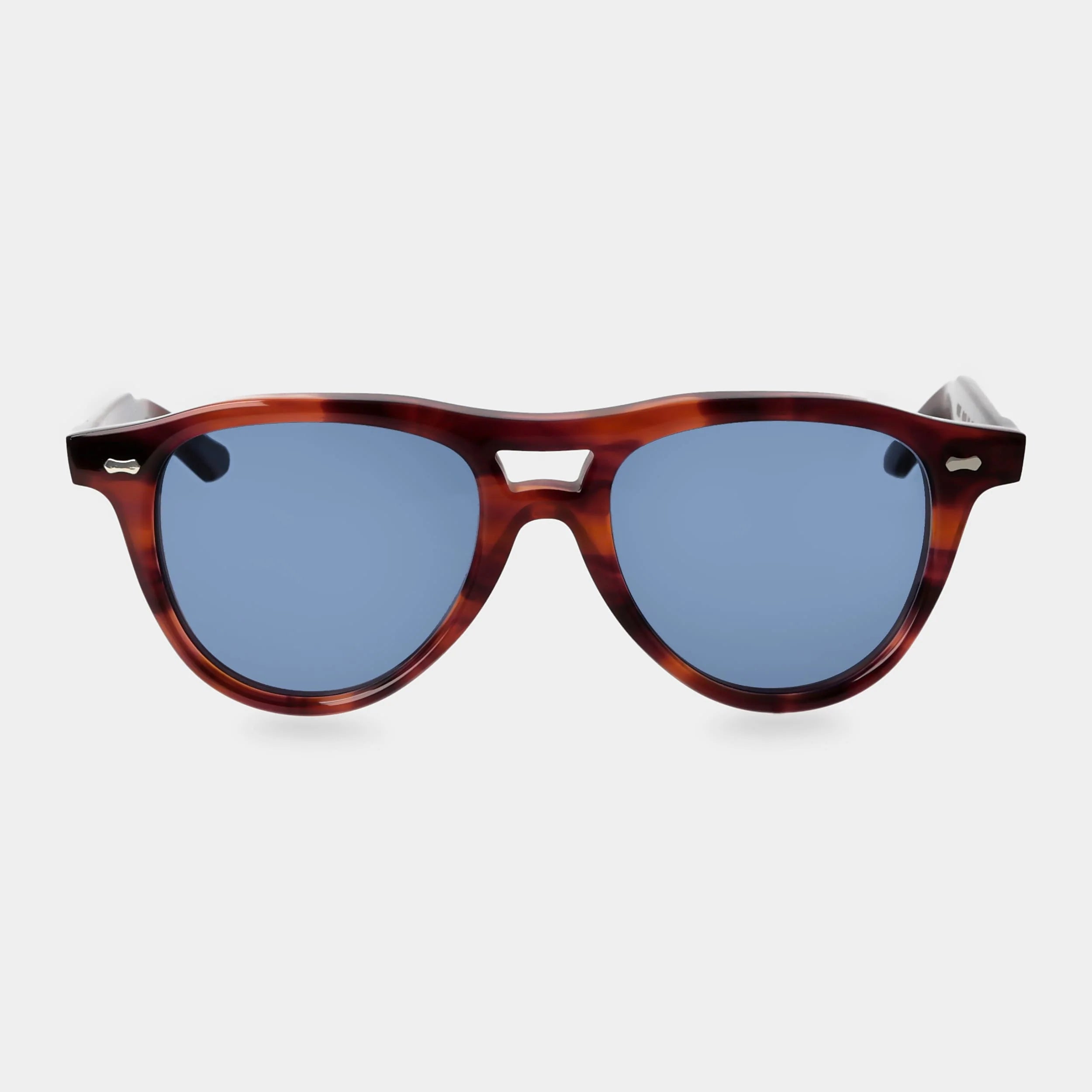 TBD Eyewear Piquet Eco Havana Blue Lens Sunglasses Front