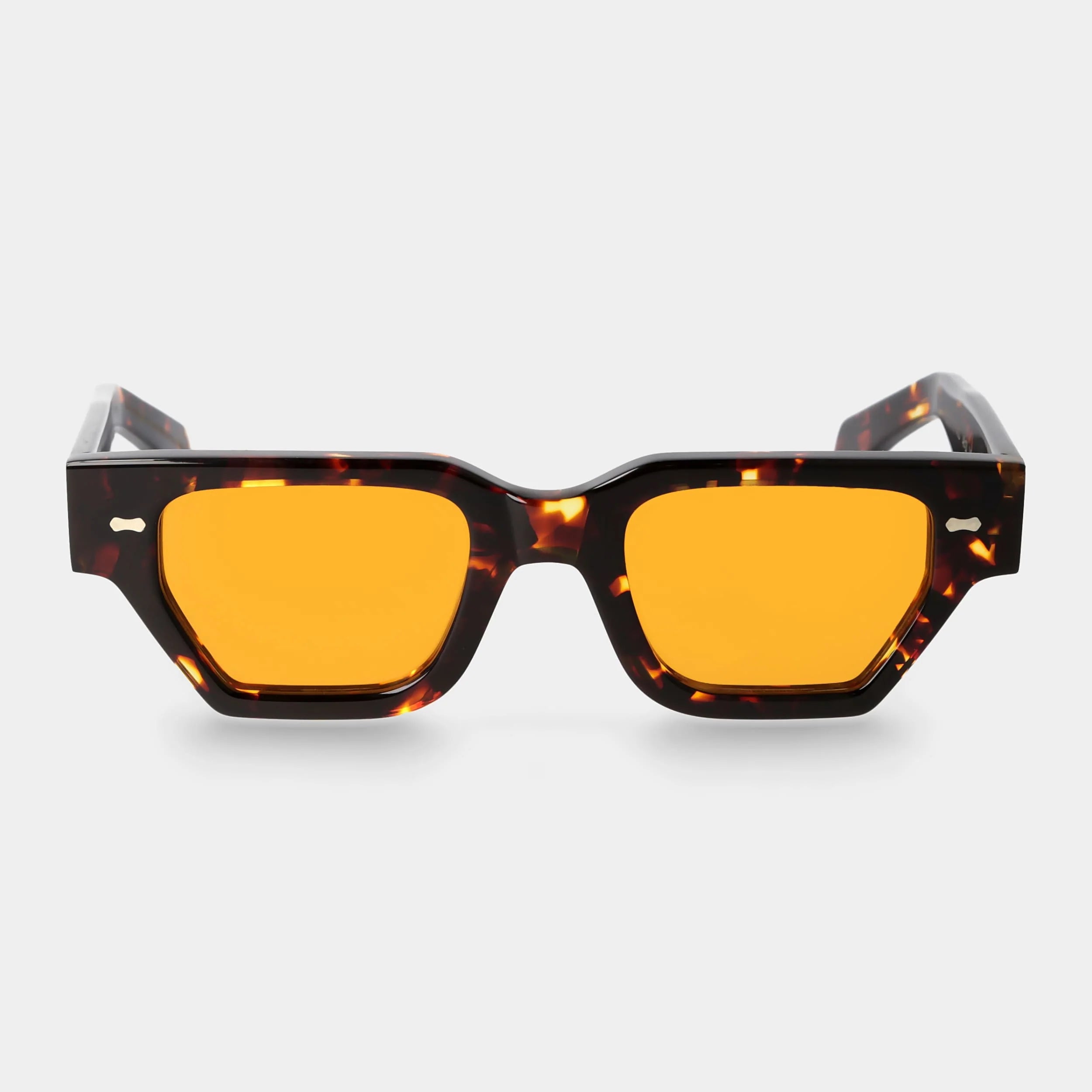 TBD Eyewear Raso Eco Dark Havana Orange Lens Sunglasses Front