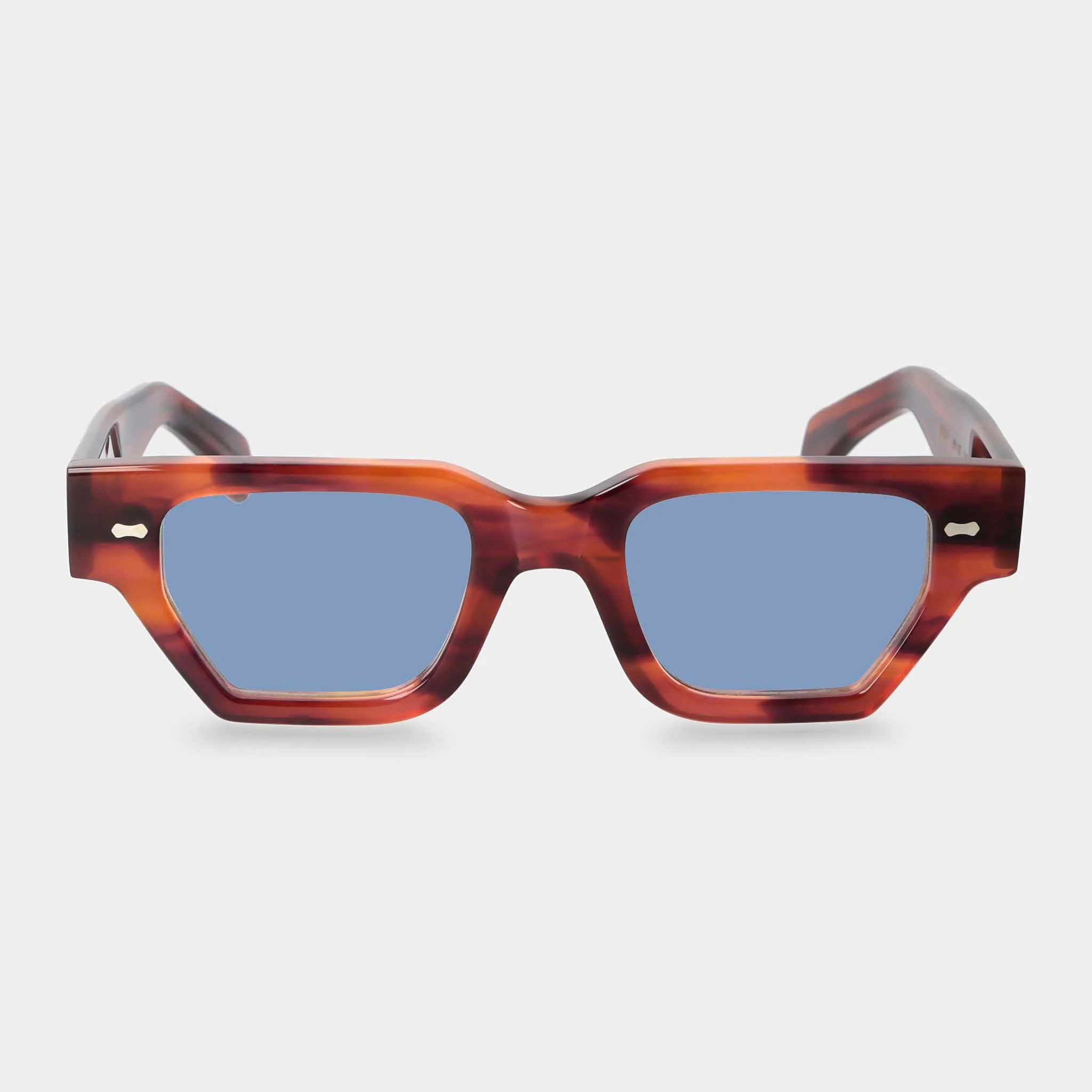 TBD Eyewear Raso Eco Havana Blue Lens Sunglasses Front