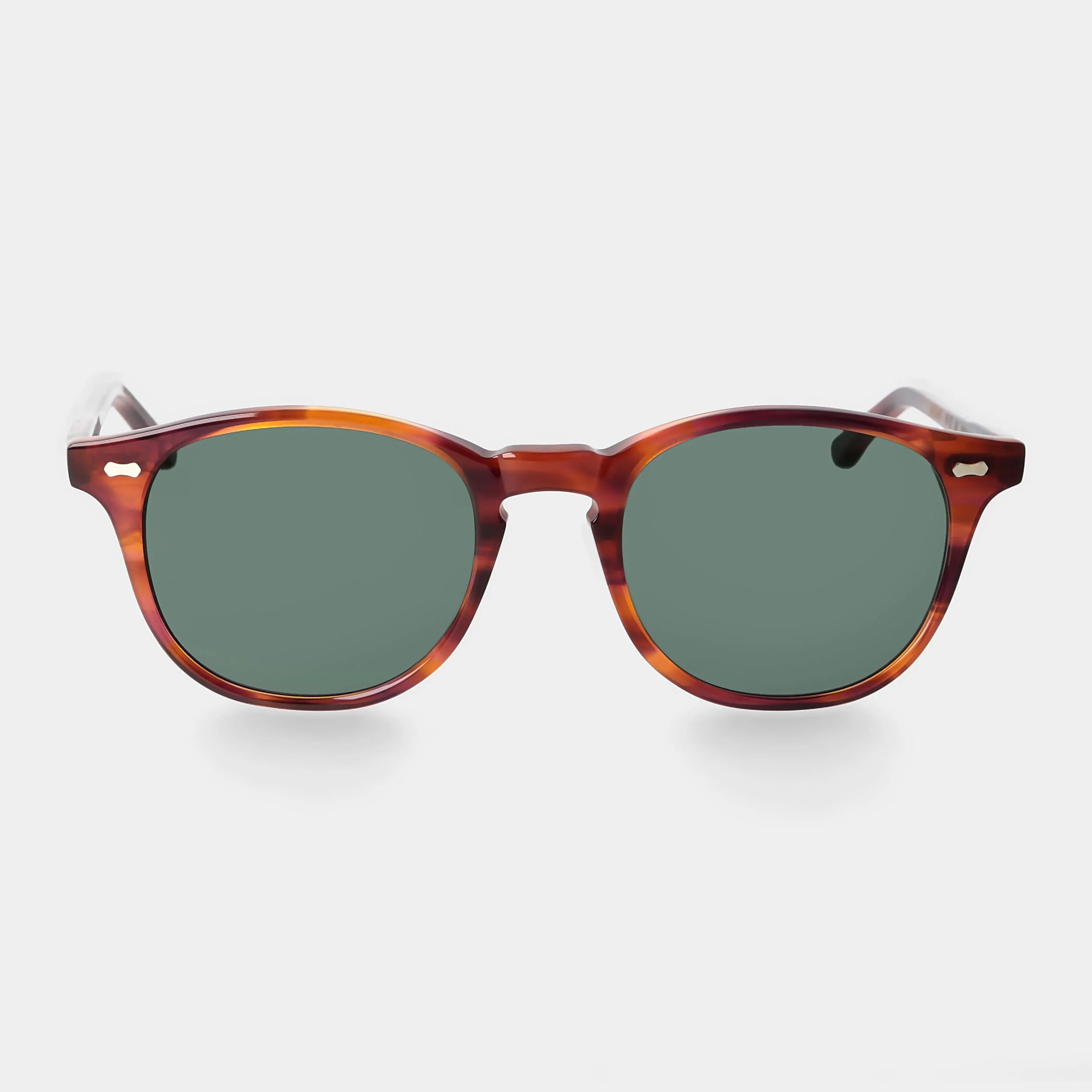 TBD Eyewear Shetland Eco Havana Bottle Green Lens Sunglasses Front