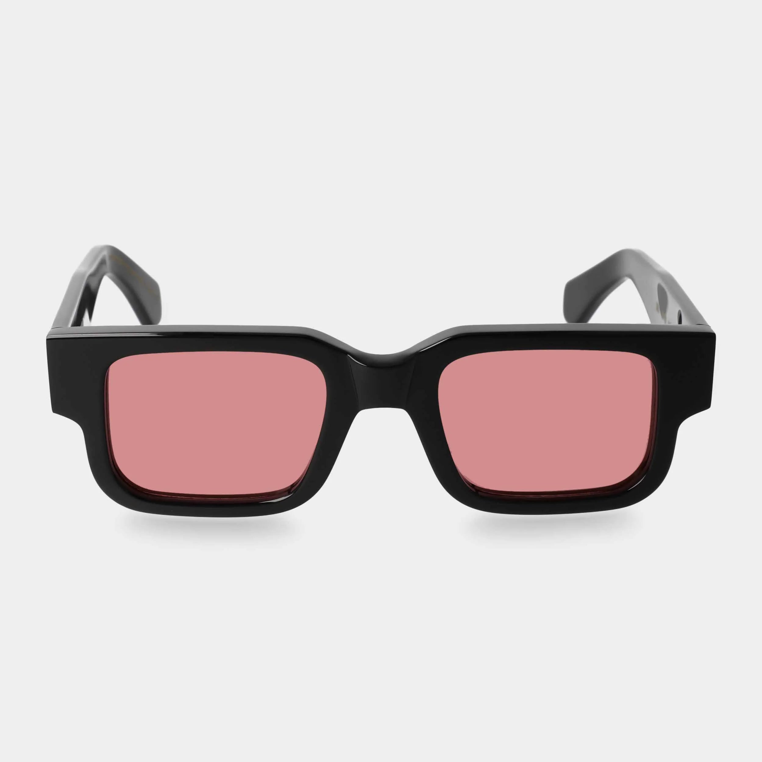 TBD Eyewear Silk Black Red Sunglasses Front