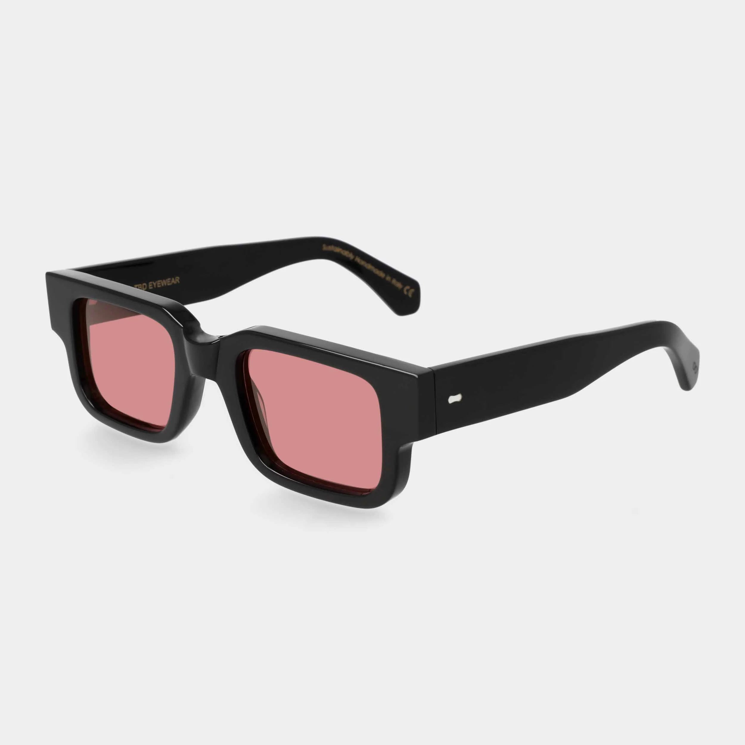 TBD Eyewear Silk Black Red Sunglasses Total