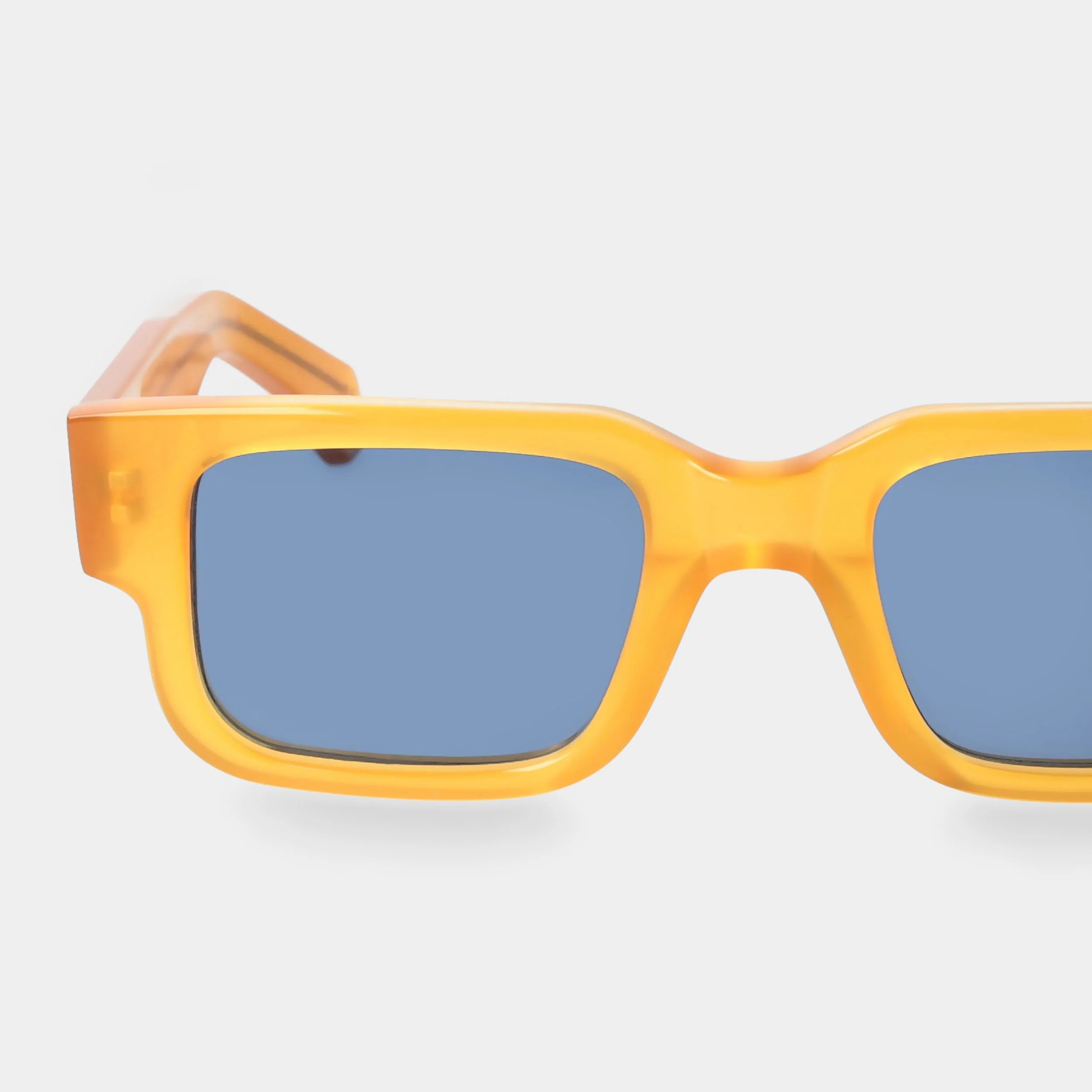 TBD Eyewear Silk Eco Honey Blue Lens Sunglasses Detail