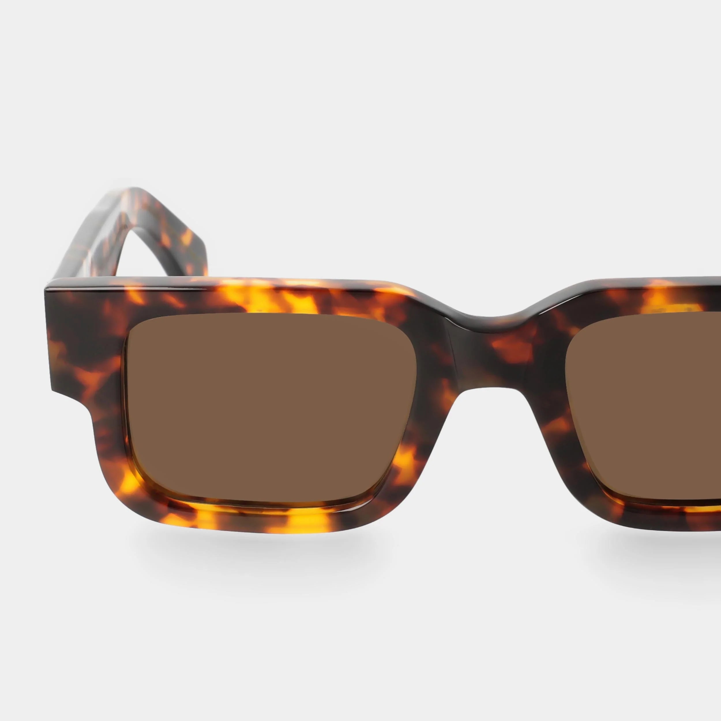 TBD Eyewear Silk Eco Spotted Havana Tobacco Lens Sunglasses Detail