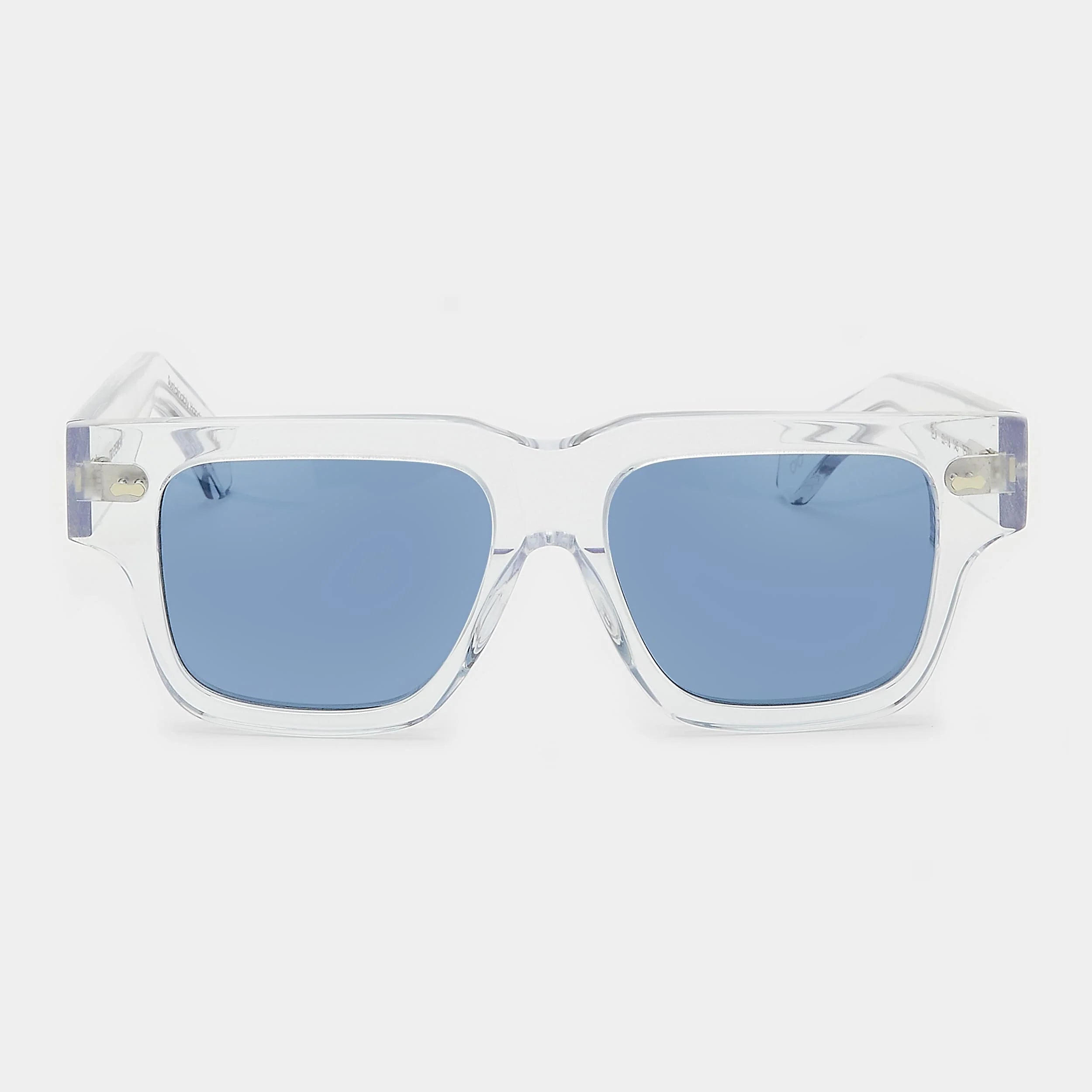 TBD Eyewear Tela Eco Transparent Blue Lens Sunglasses Front