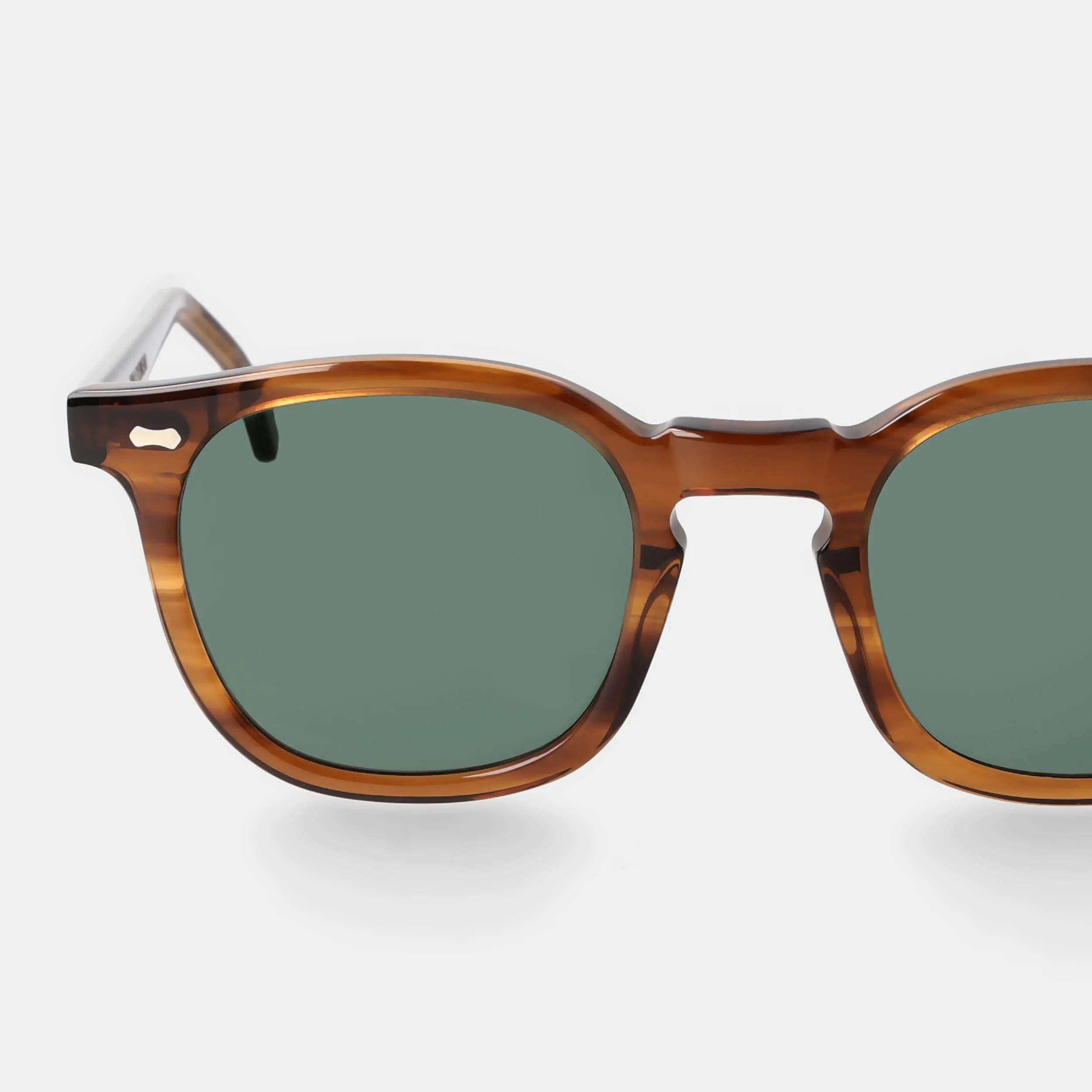 TBD Eyewear Twill Earth Bio Bottle Green Lens Sunglasses Detail