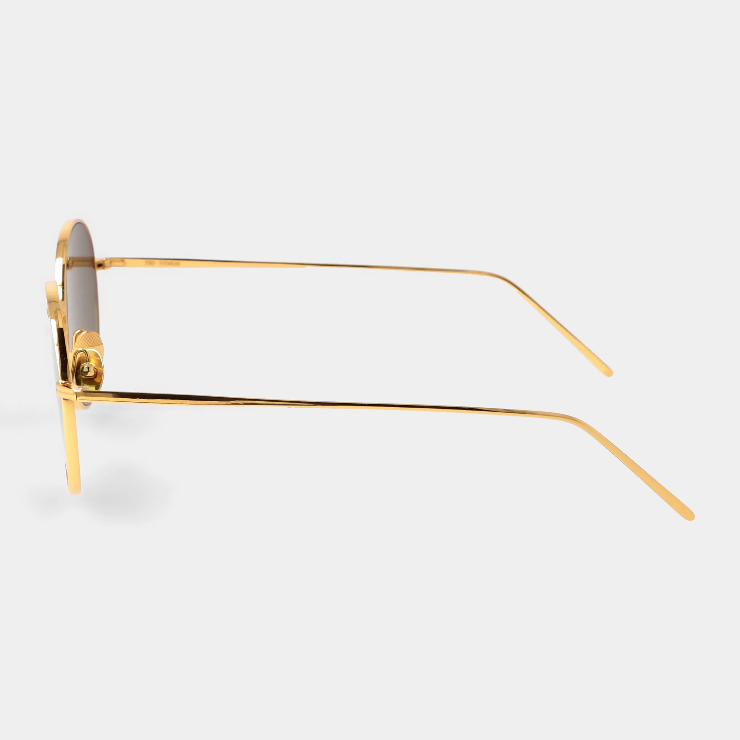 TBD Eyewear Ulster 24K Gold | Bottle Green Lens Sunglasses